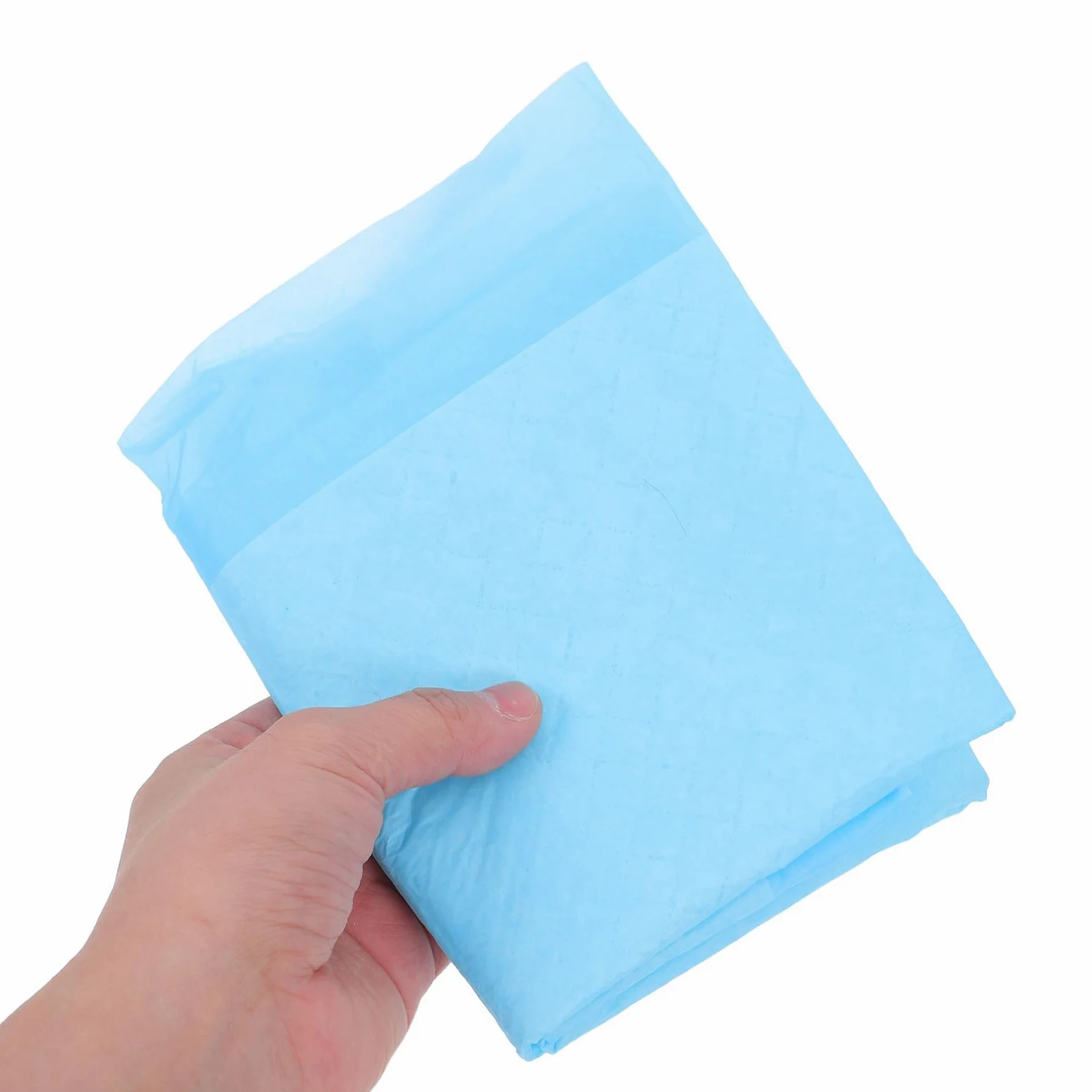 BESTonZON Alèse pour Chiot Ultra Absorbante, Lot 1, Non Tissé, 60x60 Cm | Chiens D’intérieur et Usage Quotidien, Aide à Garder le Sol Propre, Format L