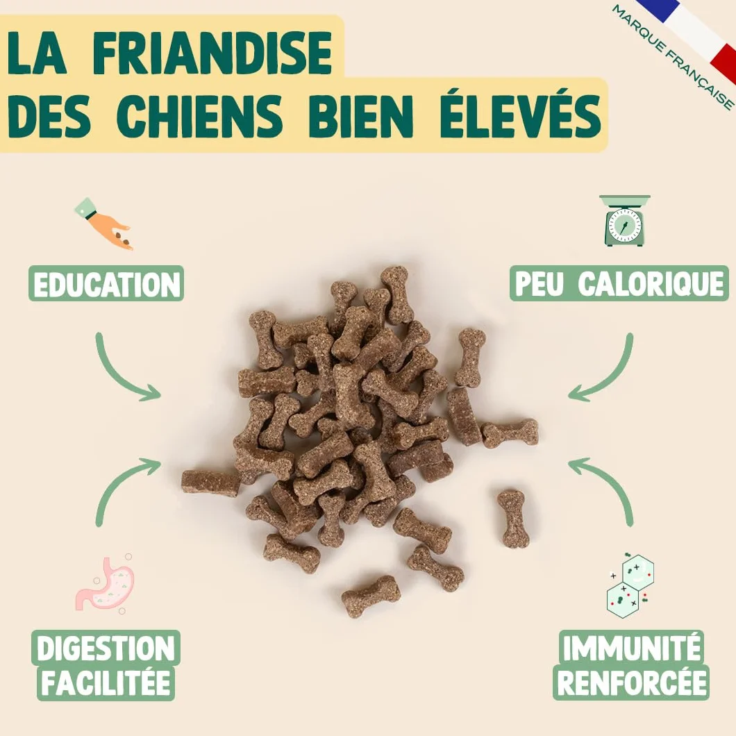 FRANKLIN Friandises pour Chien Dressage Riche en Agneau sans Céréales 150 g