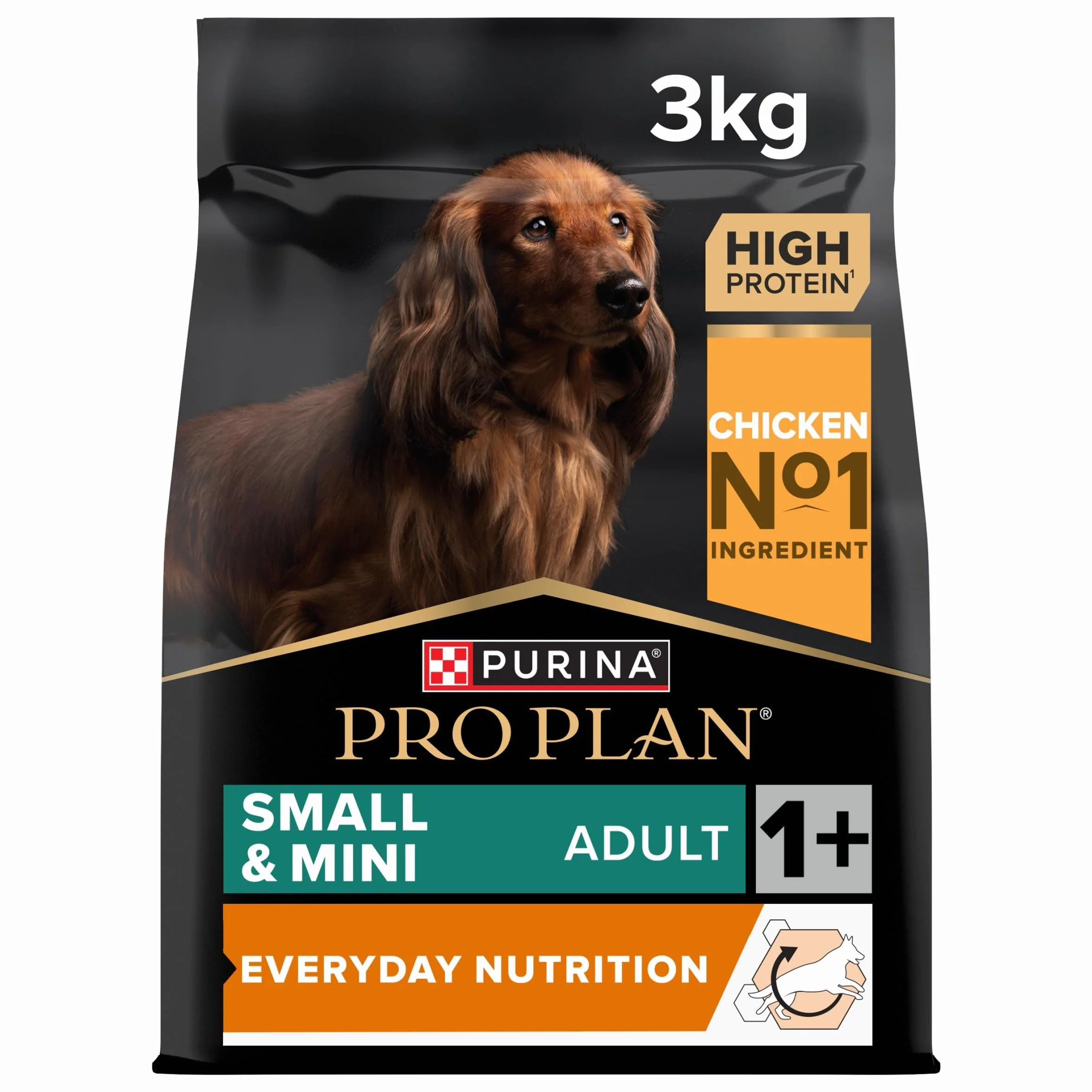 PURINA PRO PLAN Small & Mini Adult Everyday Nutrition Croquettes Chien Adulte Riche en Poulet 3kg