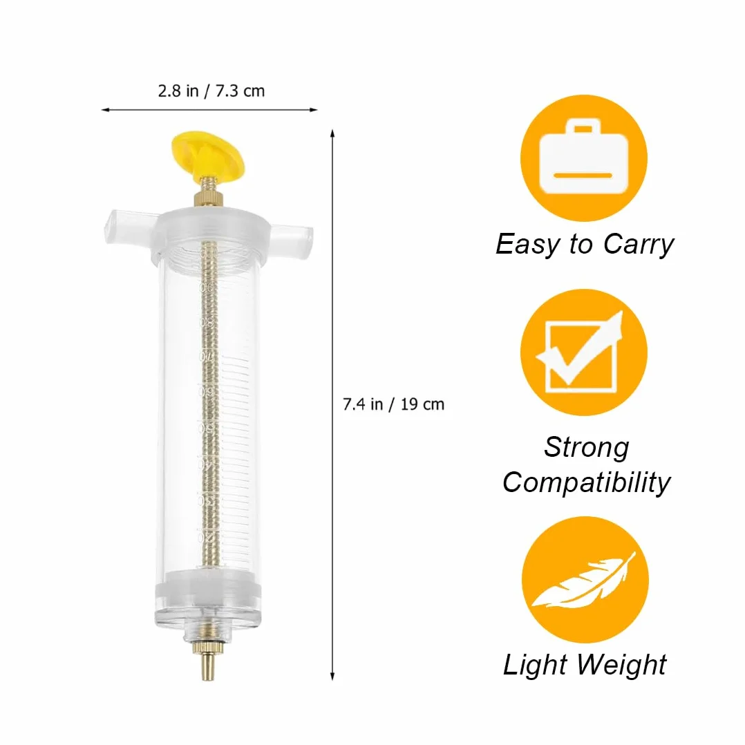 Lot de 2 Seringue d'alimentation pour oiseaux malades avec 4 tubes d'alimentation 10 ml