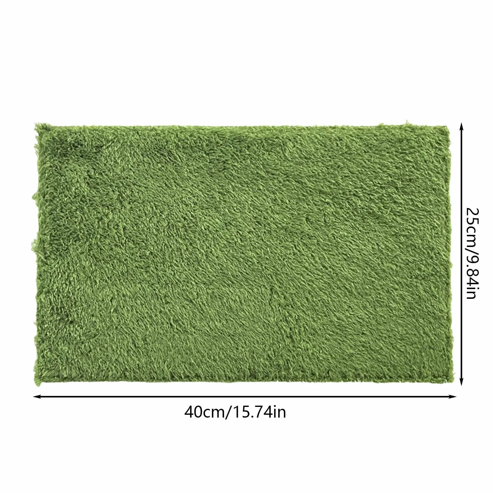 Tapis pour Reptile 40x25 cm Revêtement de Substrat Lavable Terrarium Caméléons Tortues Geckos Lézards