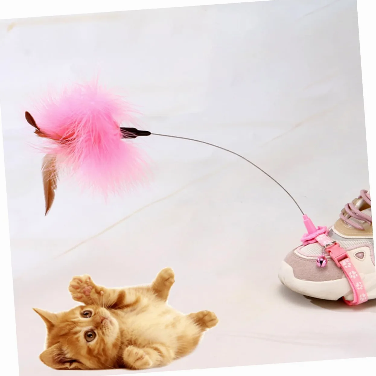 UPKOCH 2pièces Lot de Jouets Amusants pour Chat Baguettes Jouets Interactifs pour Chats