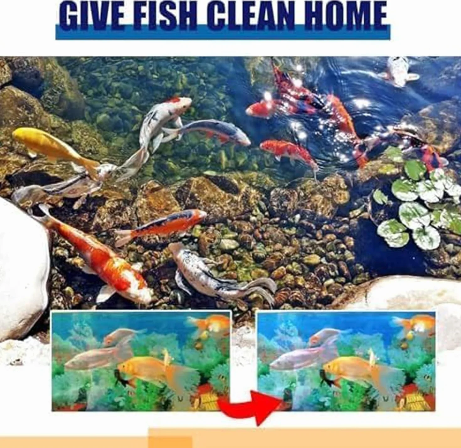 Comprimés Purification d'eau d'Aquarium 35 pièces Anti-Turbidité
