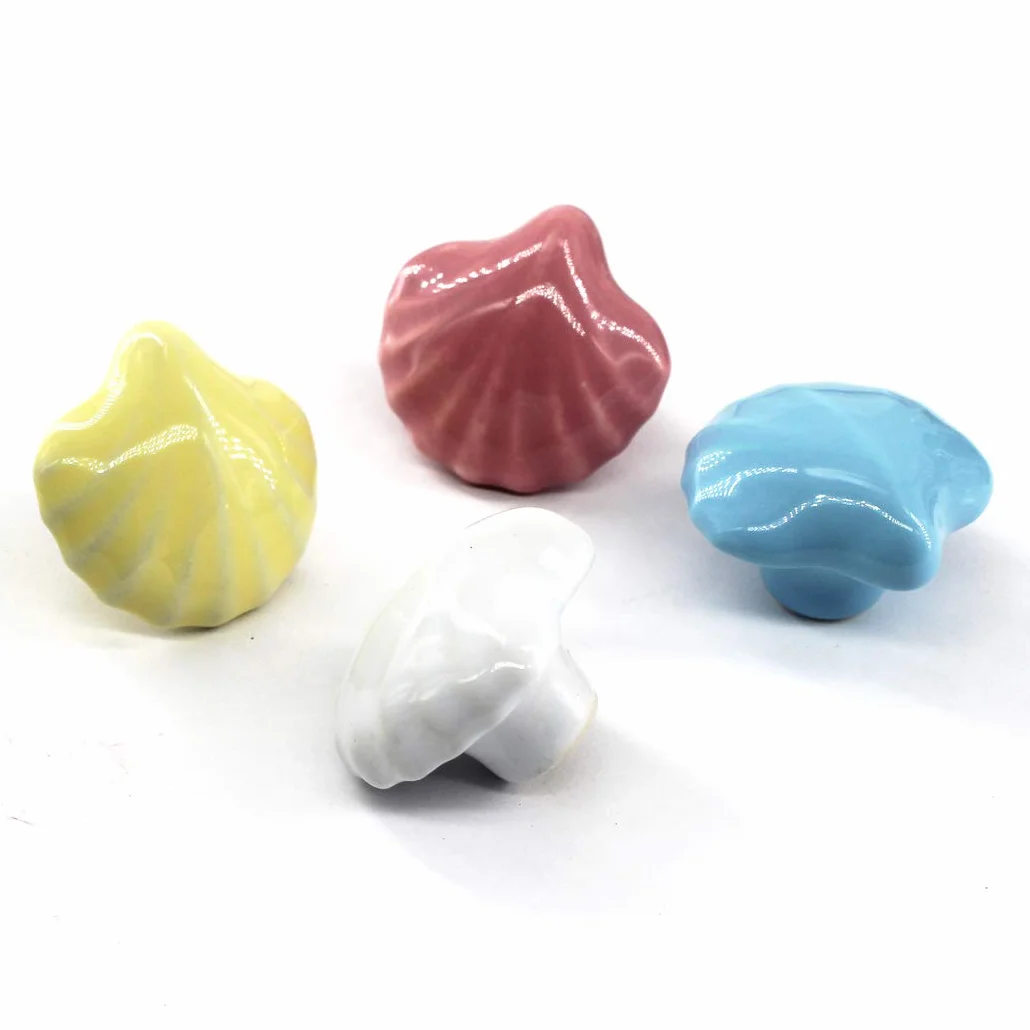 Boutons de tiroir en céramique Lot de 6 pour chambre d'enfant