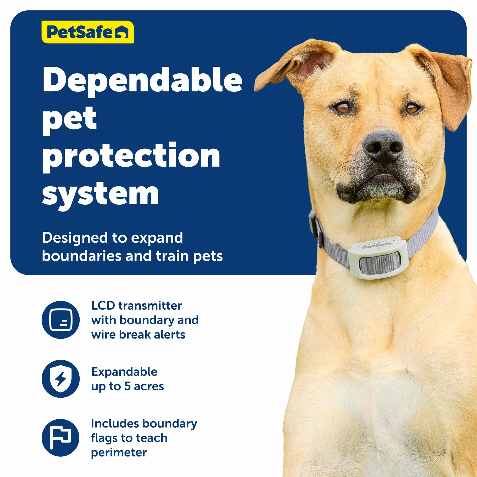 PetSafe Clôture Invisible Classique pour Chiens Chats Fil de Fer 152,4 m 5 Acres
