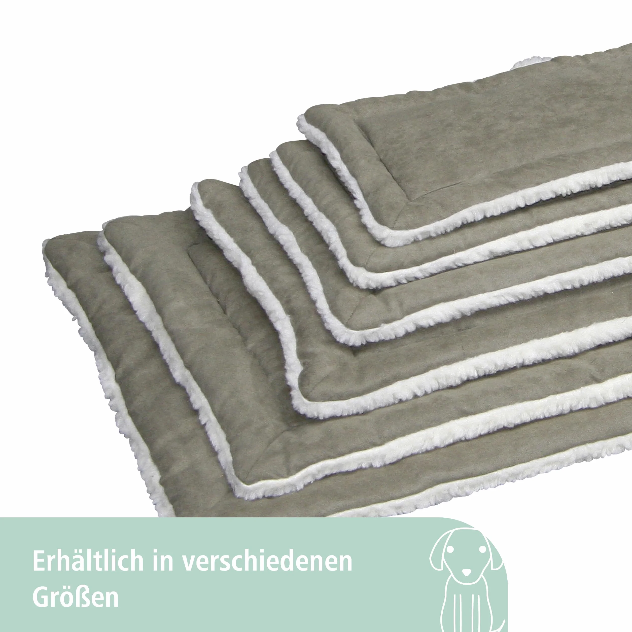 Kerbl Coussin Litière 36x22 cm Gris