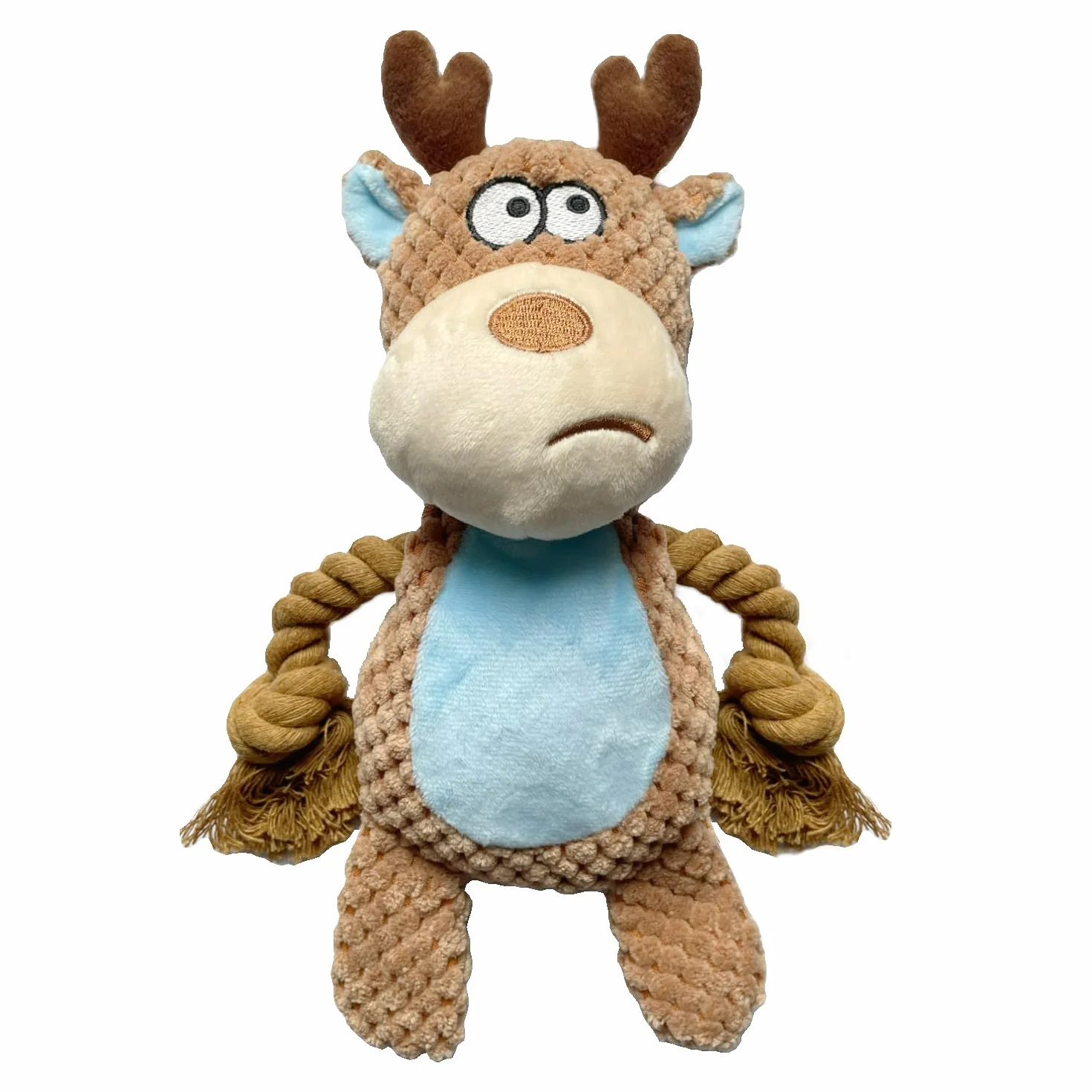 Jouets pour Chiens en Peluche à Couinement pour Chiot Petite et Moyenne Taille Élan