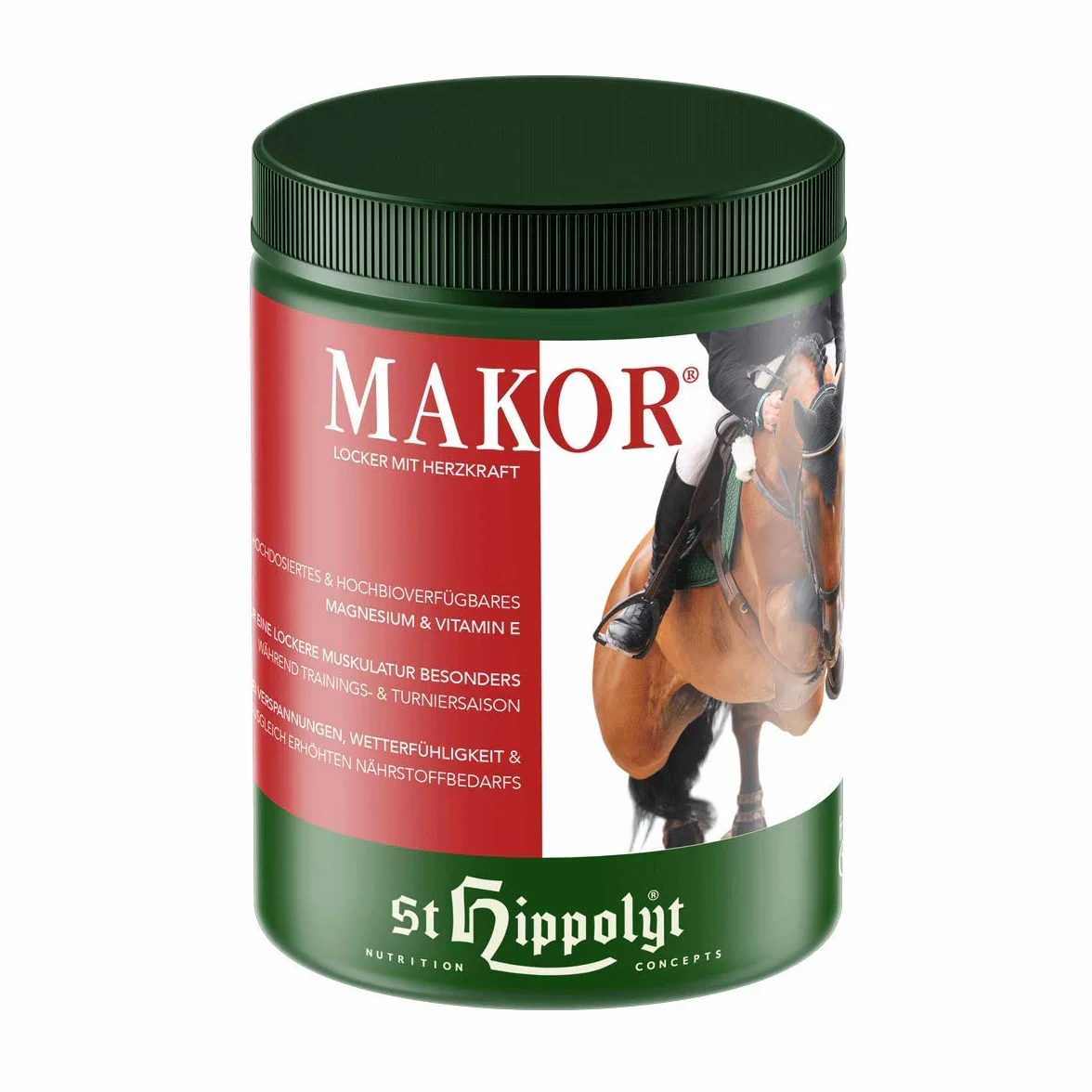 St.Hippolyt Makor Horse Care 3kg Eimer