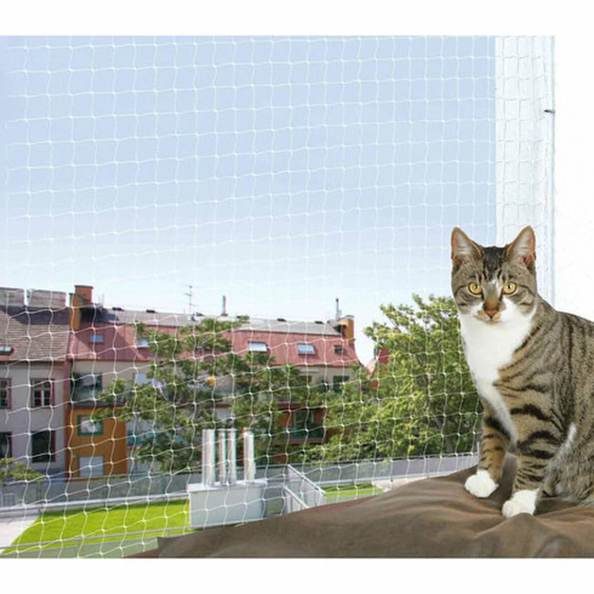 Trixie Filet de Protection Transparent pour Chat 4 × 3 m