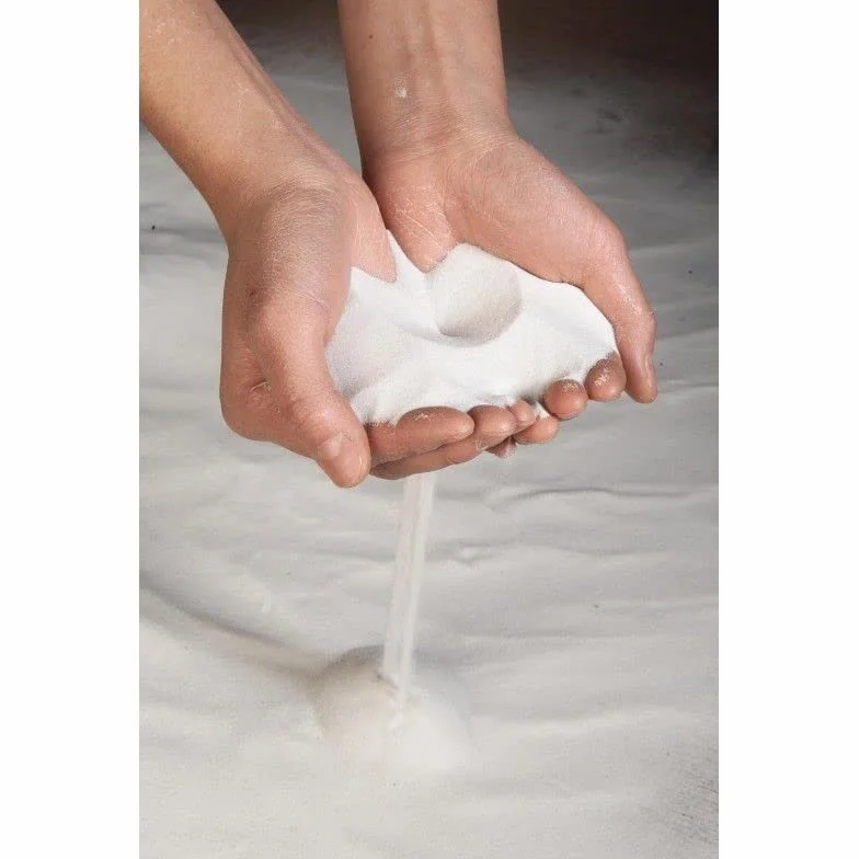 Sable de Quartz pour Aquarium 10 kg - Substrat Naturel pour Malawi et Tanganyika - Grain Blanc 0,2-05 mm