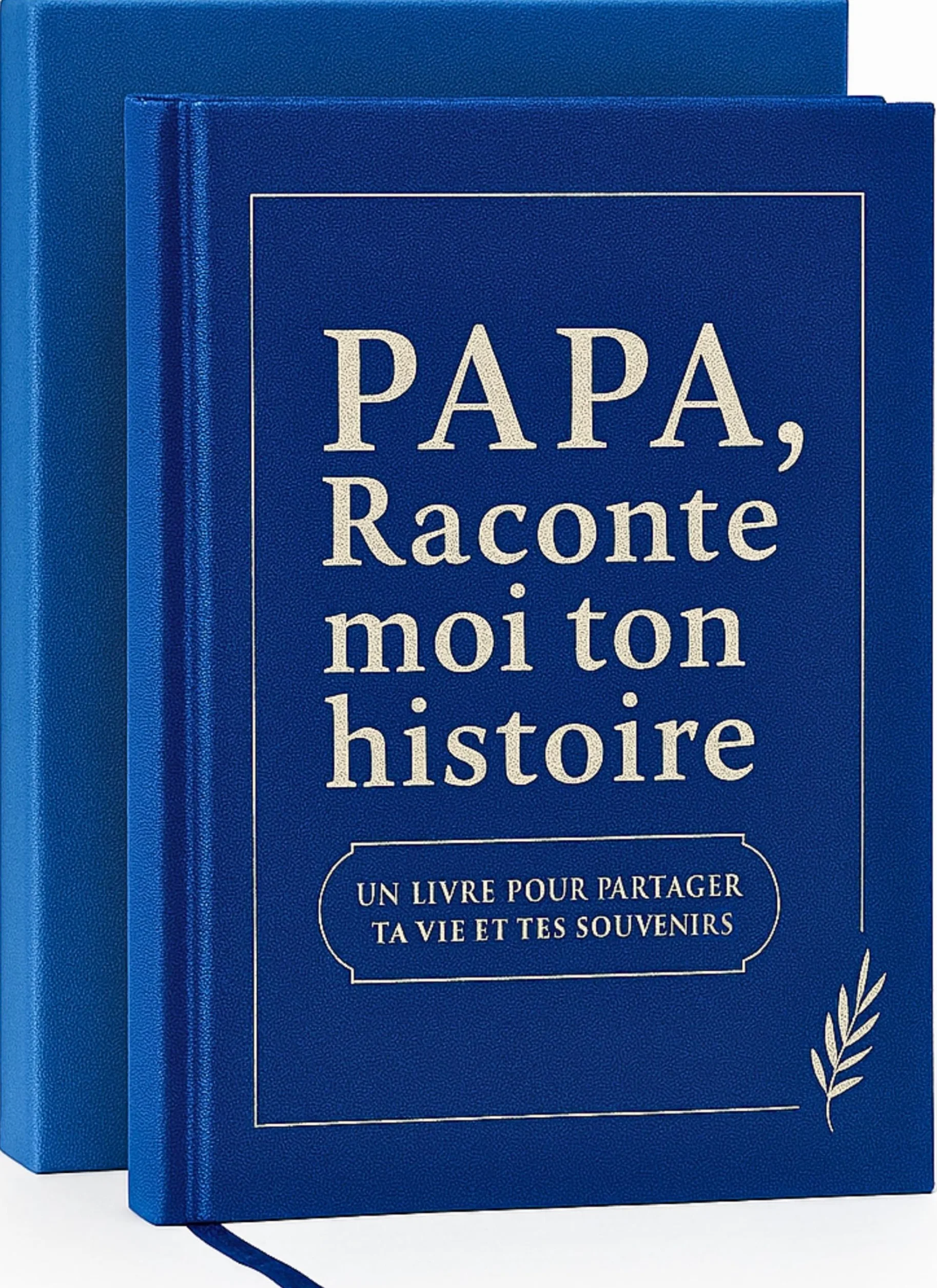 Livre souvenirs à remplir par papa – Journal guidé pour transmettre sa vie et ses souvenirs