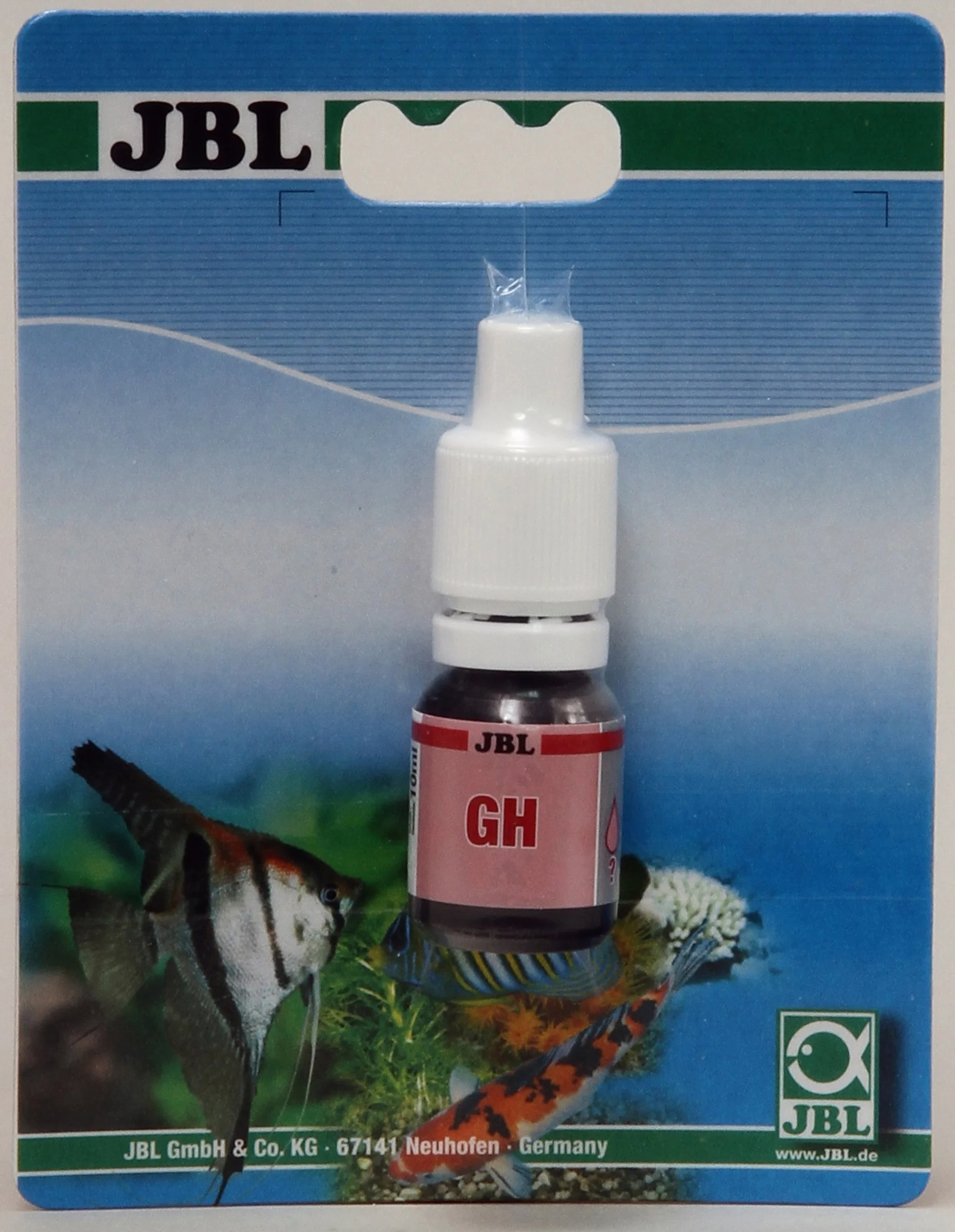 JBL GH Recharge Test rapide dureté totale eau aquarium eau douce bassin