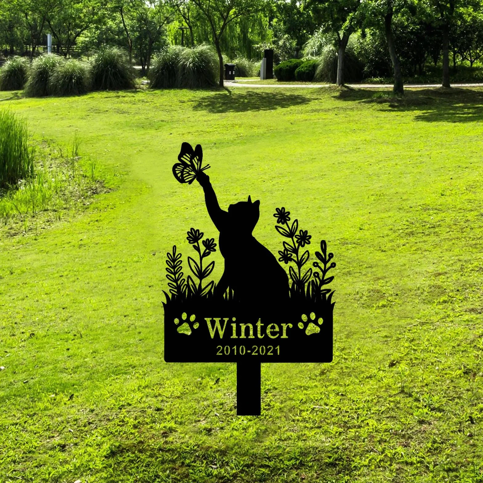 Marqueurs Funéraires pour Animaux de Compagnie, Chiens et Chats, Souvenir de Cimetière Extérieur