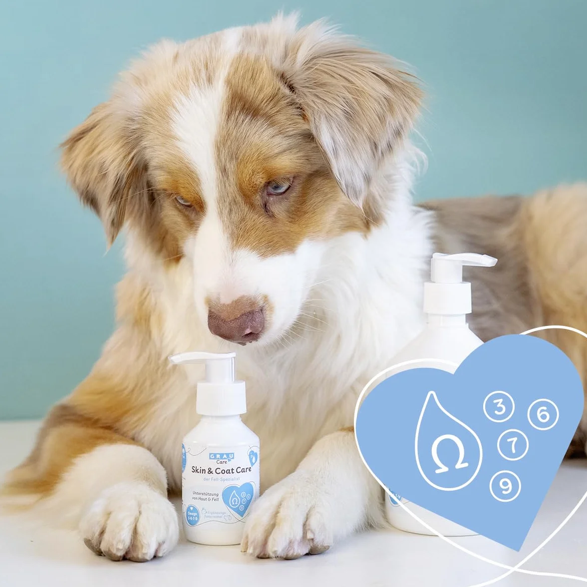 GRAU Skin & Coat Care 100 ML Complément alimentaire pour Chiens et Chats