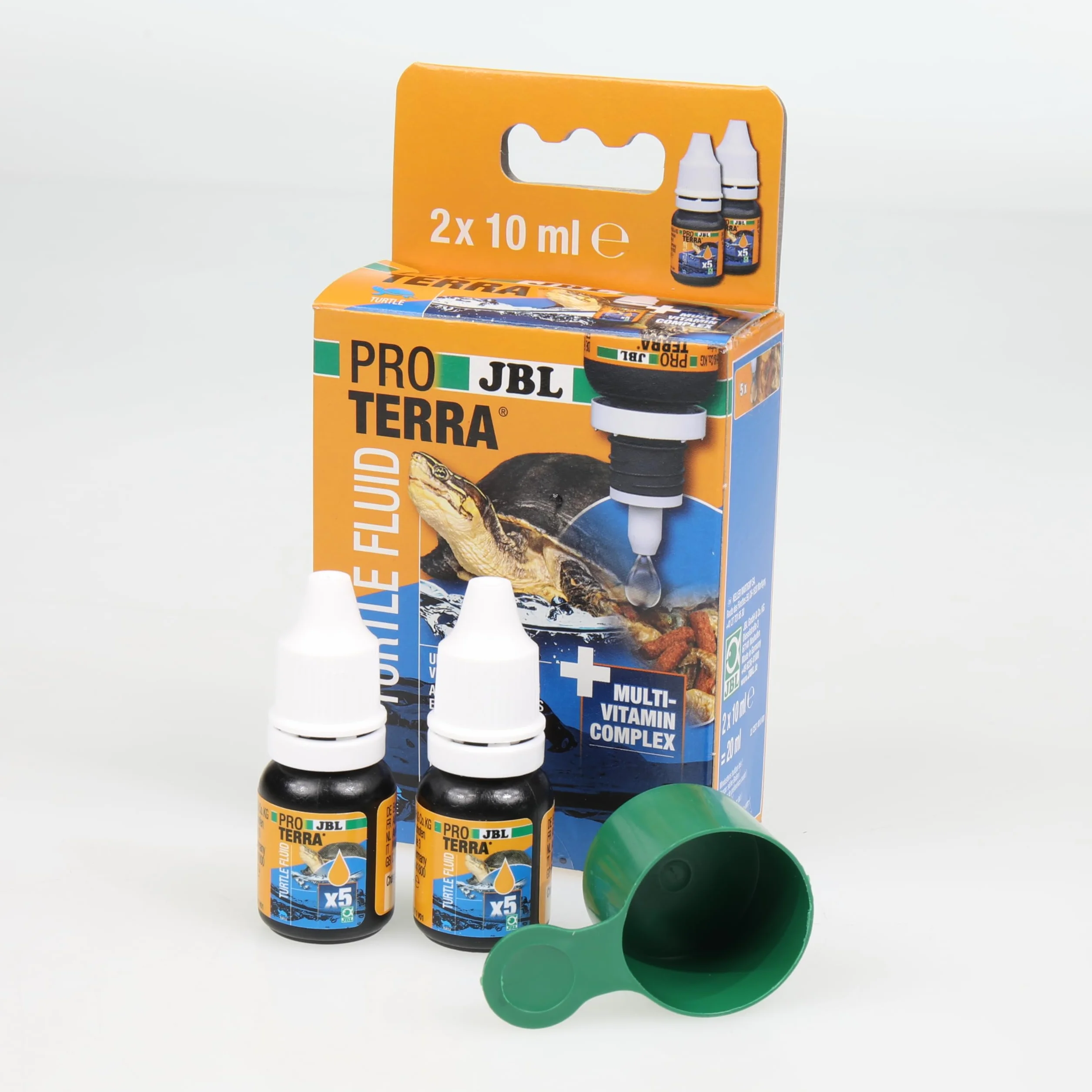 JBL Proterra Turtle Fluid 2x10 ML Flüssige Multivitamine für Wasserschildkröten