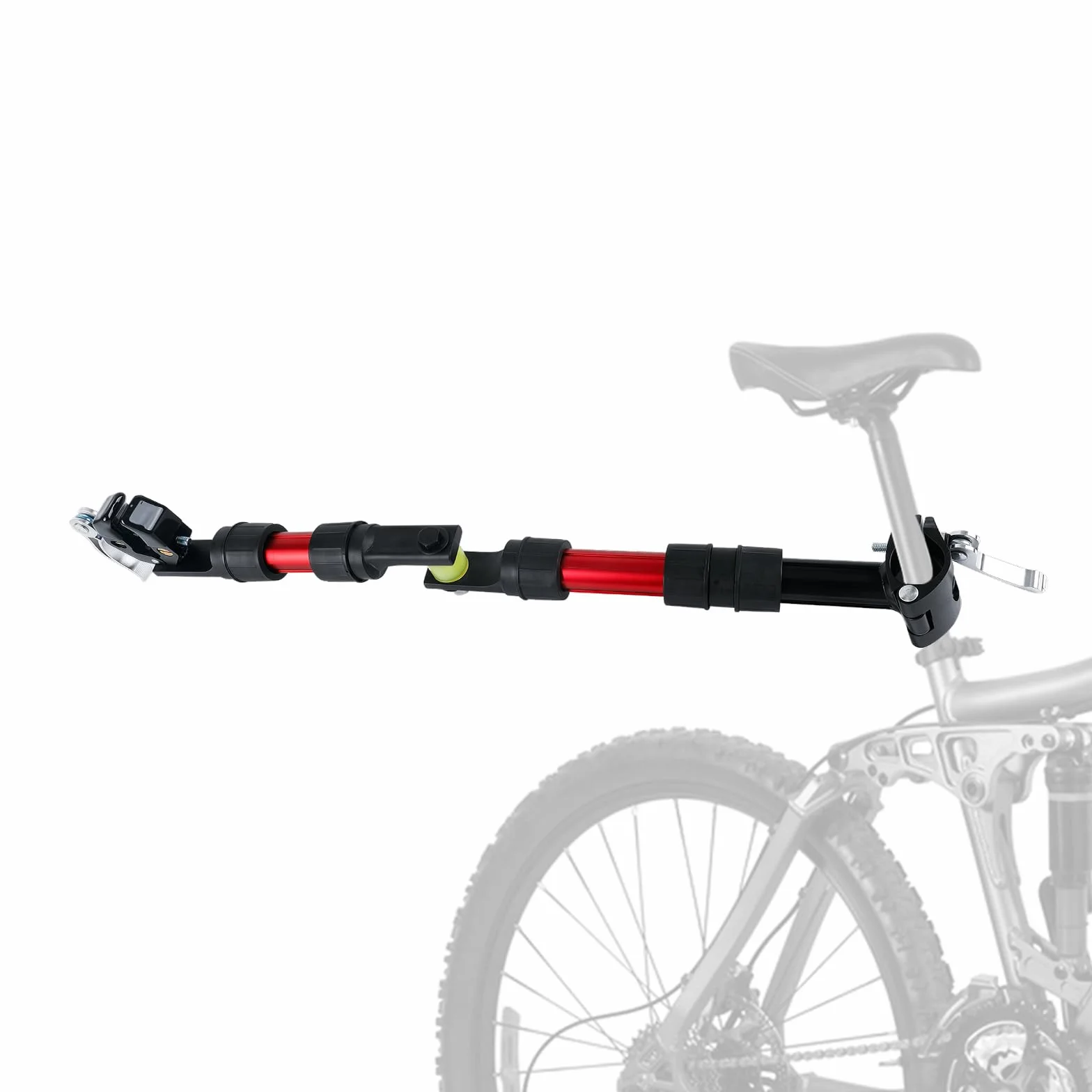 Attelage de remorque de vélo pour chariot pliable en acier