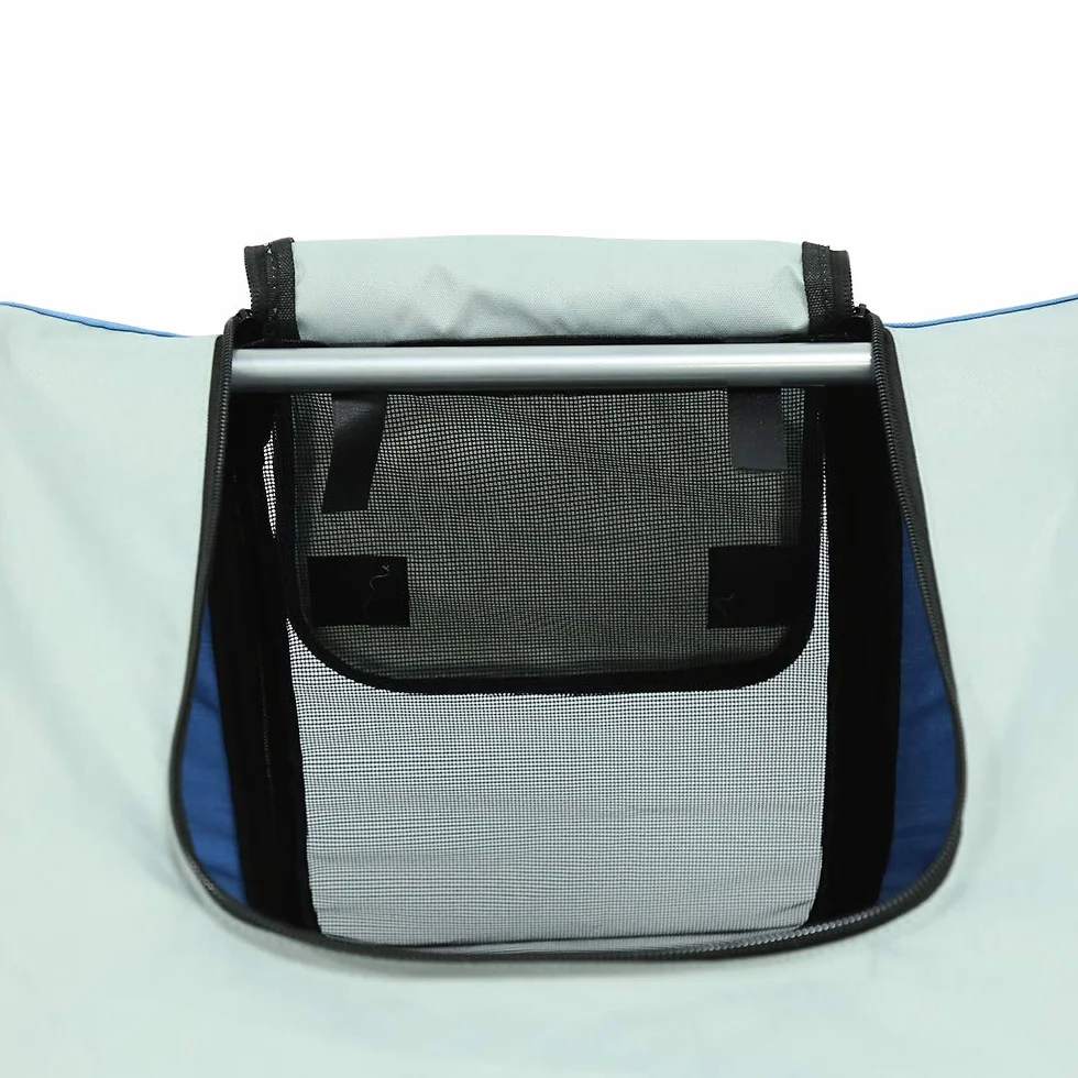 Remorque pour Enfants 2 en 1 Velo Pliable pour Chien Animaux avec Drapeau et Reflecteurs