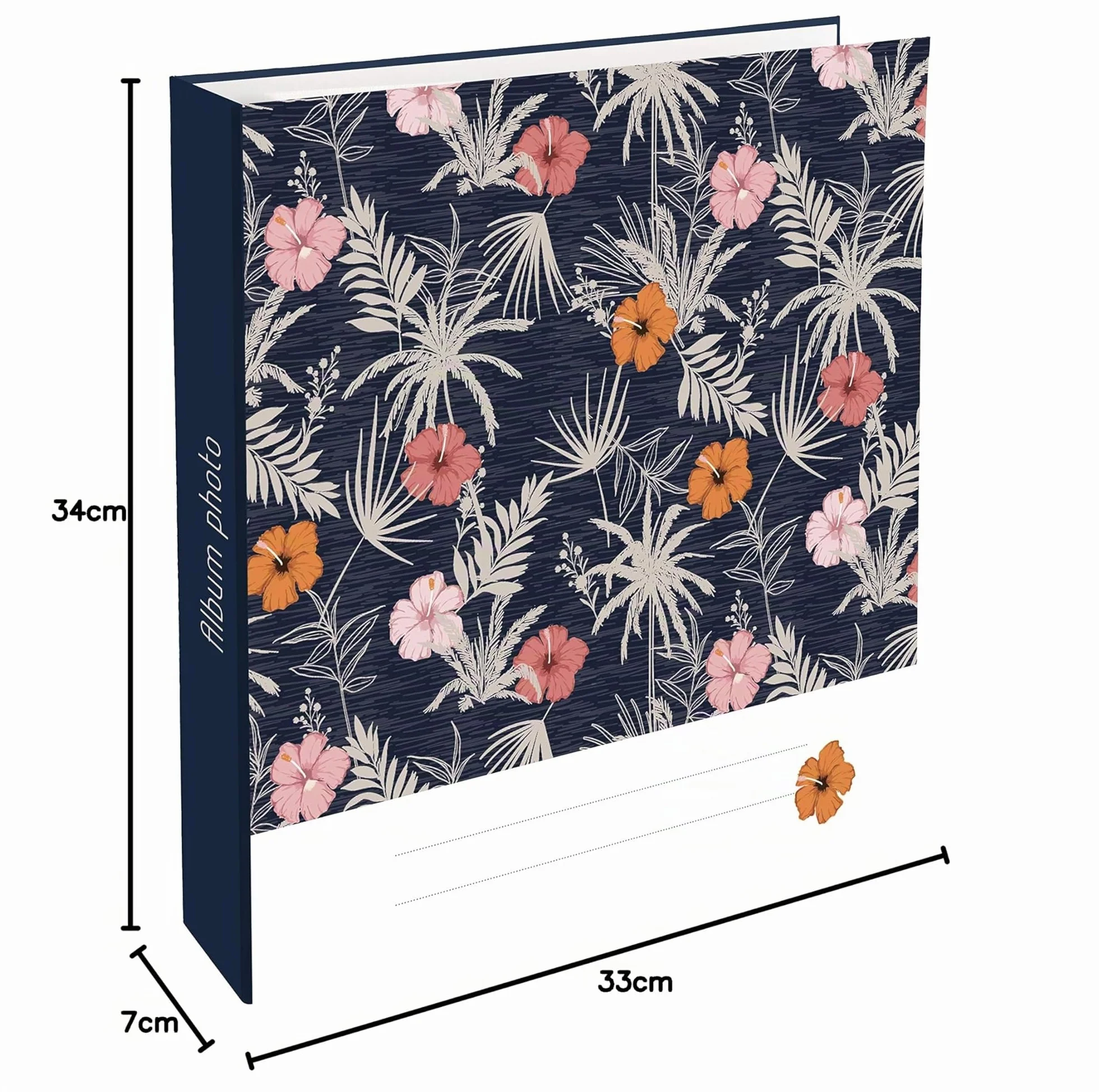 Album Photo Grand Format 500 Photos 10x15 cm Collection Flower