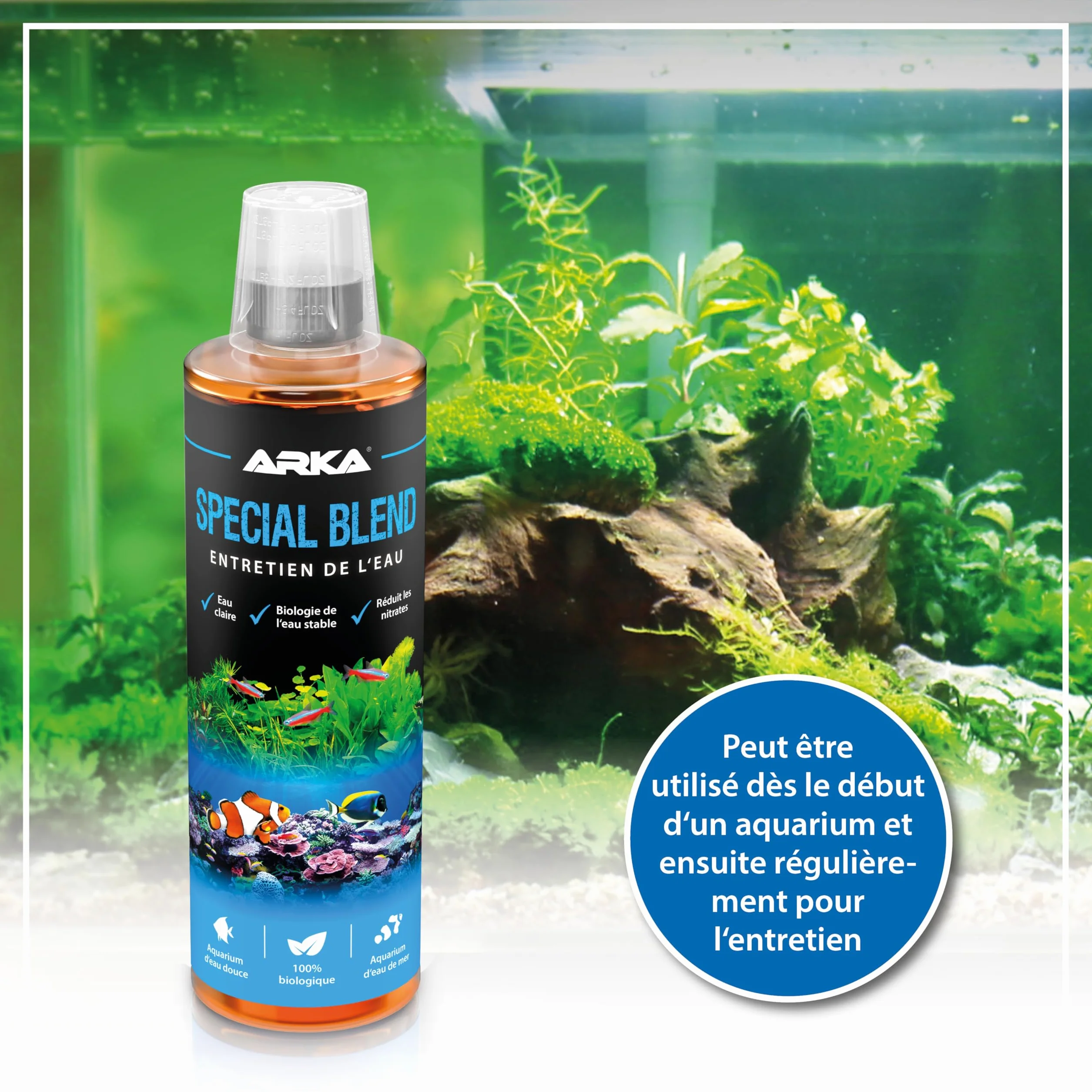 MICROBE-LIFT Special Blend Bactéries hautement Actives Aquarium Eau Douce mer