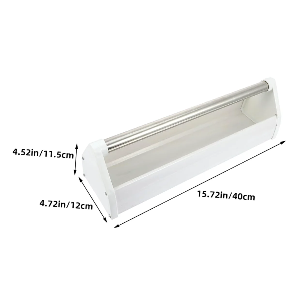 Homoyoyo Mangeoire pour Pigeons et Perruches en Plastique Résistant 40 Cm Lot de 2 pour Alimentation Intérieure et Extérieure Jardin Parc Oiseaux