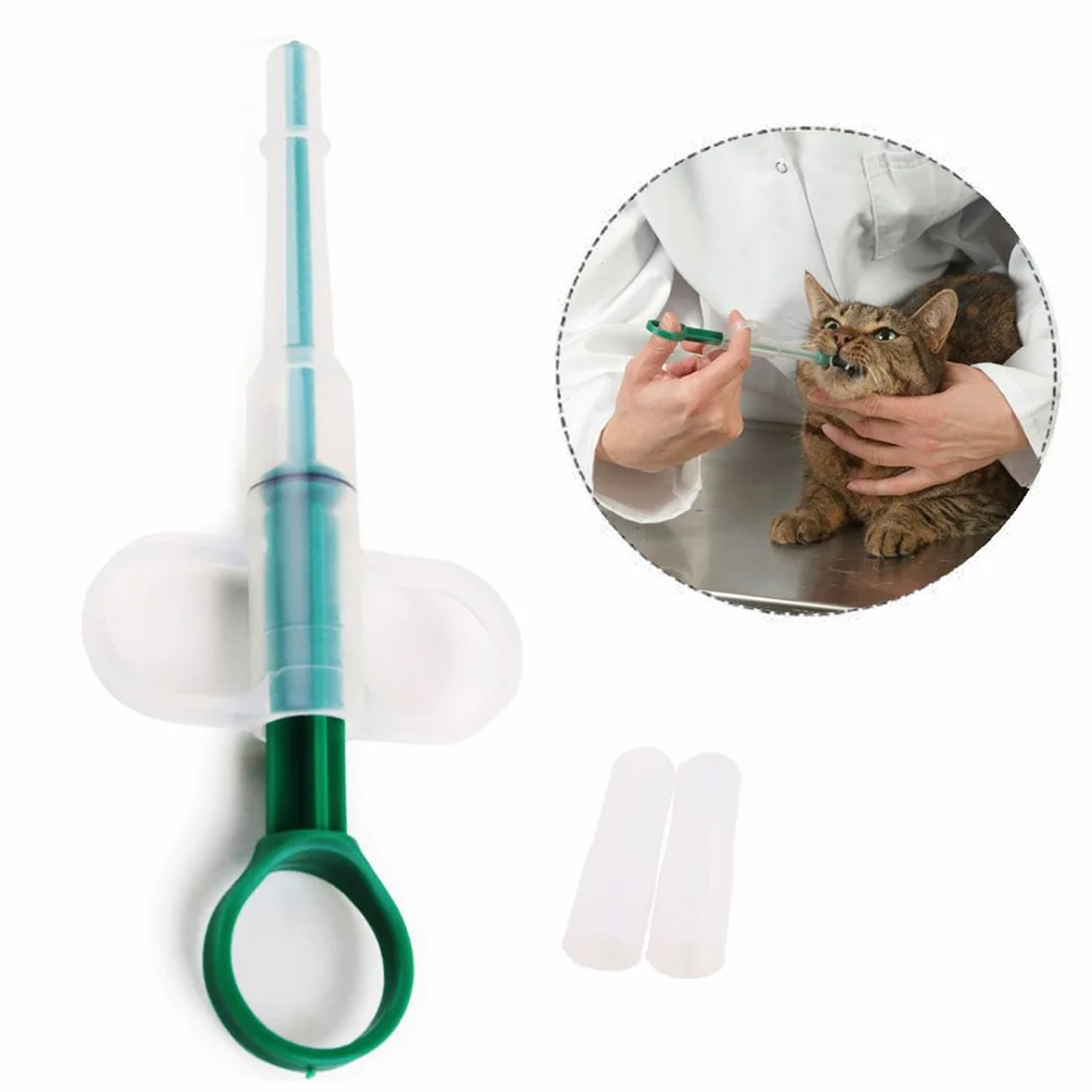 Binnan Seringue pour Chat Chien, Distributeur de Comprimés pour Animaux Domestiques