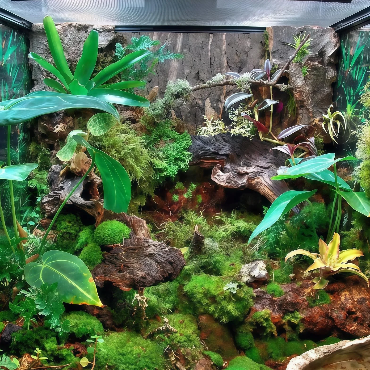 Écorce de liège naturelle 20x30 cm tapis d'escalade pour reptiles terrarium geckos lézards