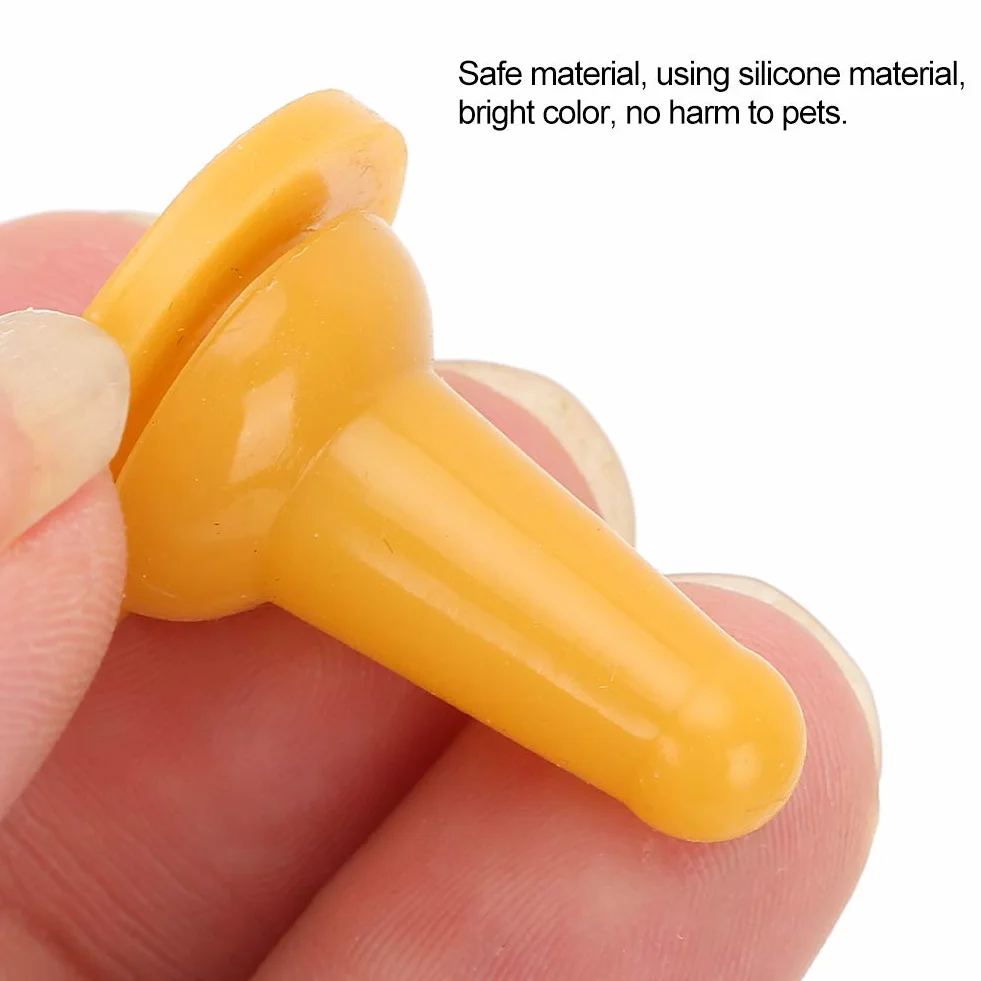 Tétines de Remplacement pour Biberon pour Chaton, Chiot et Petits Animaux