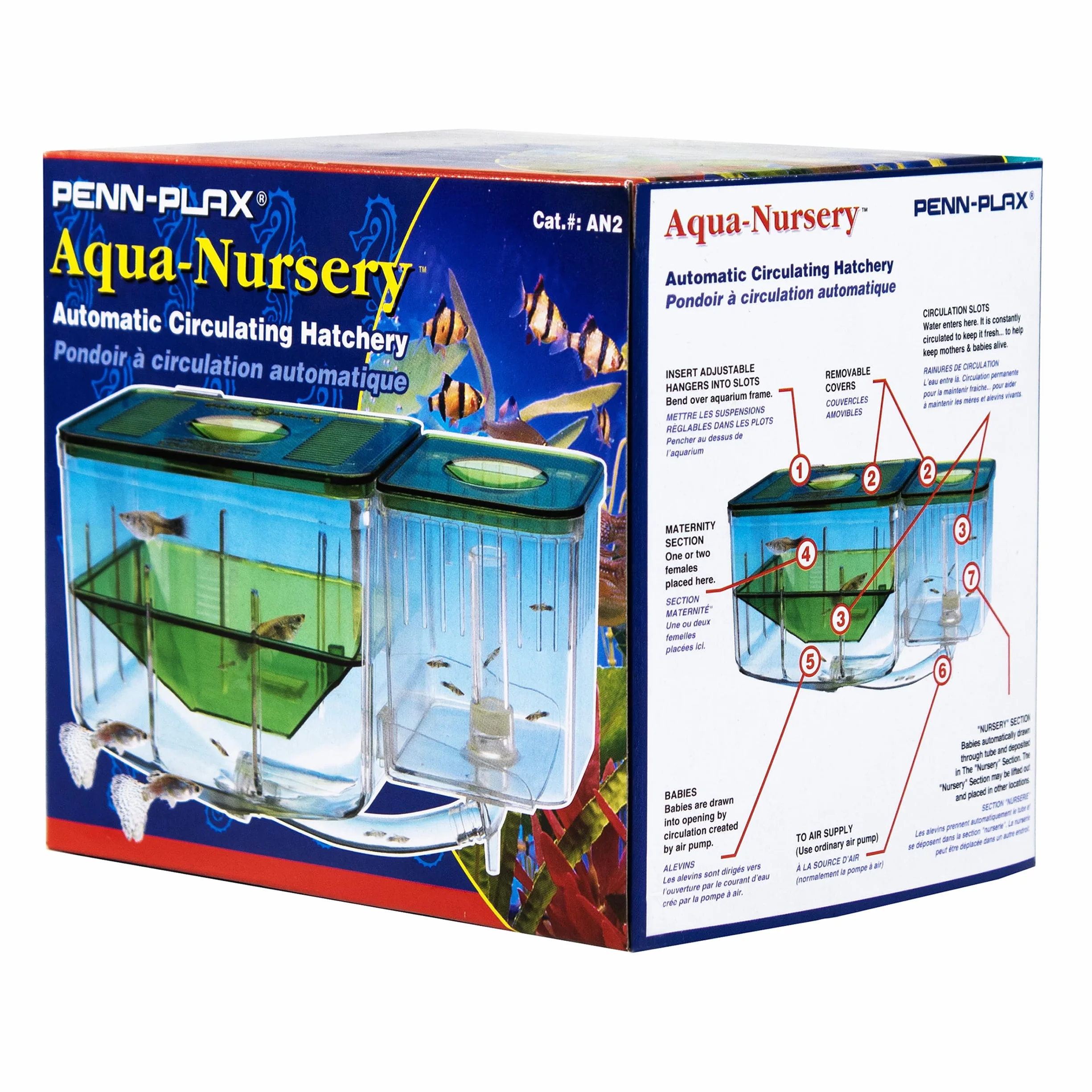 Penn-Plax AN2 Aqua Nursery and Hatchery, boîte d'élévage pour Aquarium