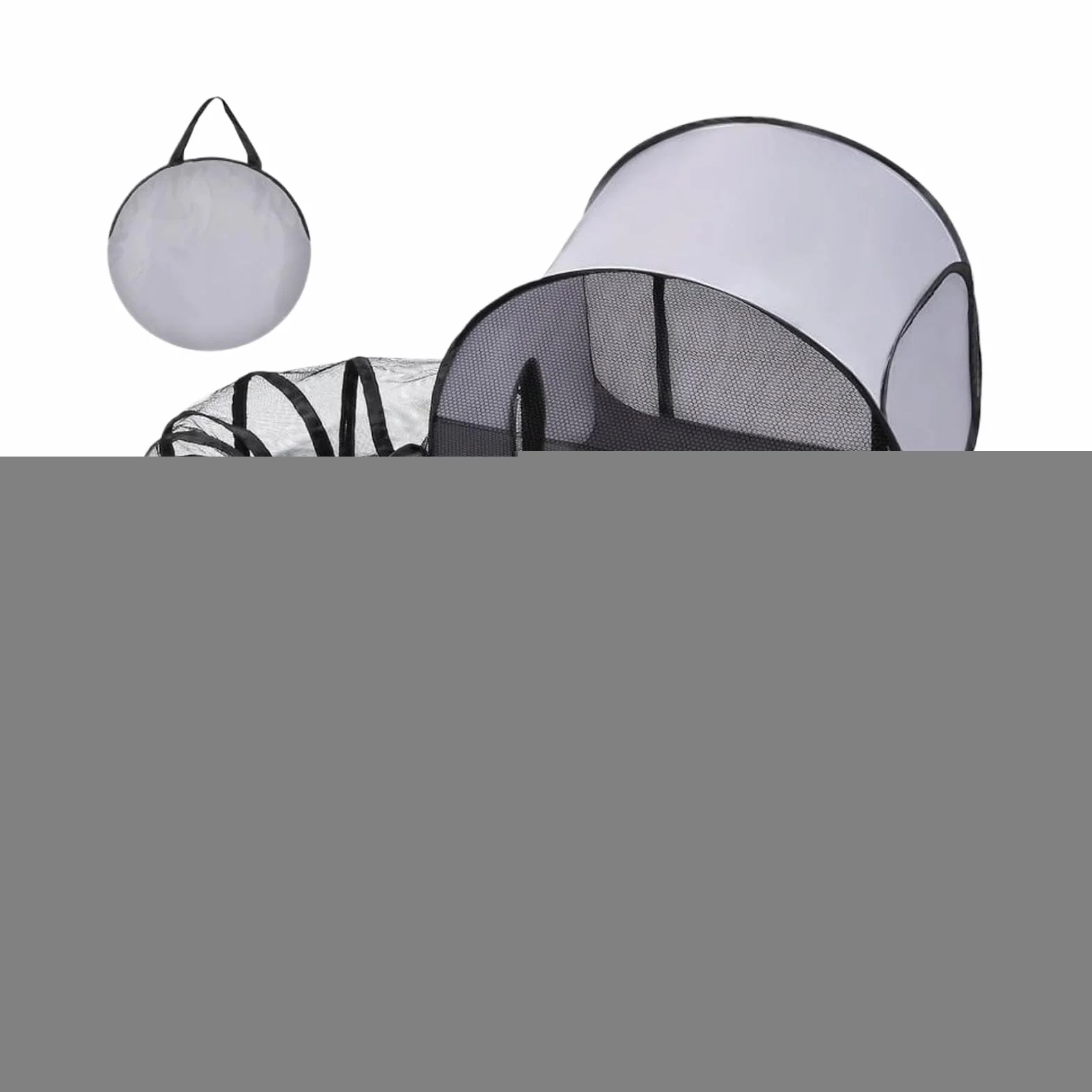 Parc D'Extérieur pour Chats, Parc d'exercice pour Chaton avec Tente et Tunnel, Maison Pliable Sécurisée pour Petits Animaux