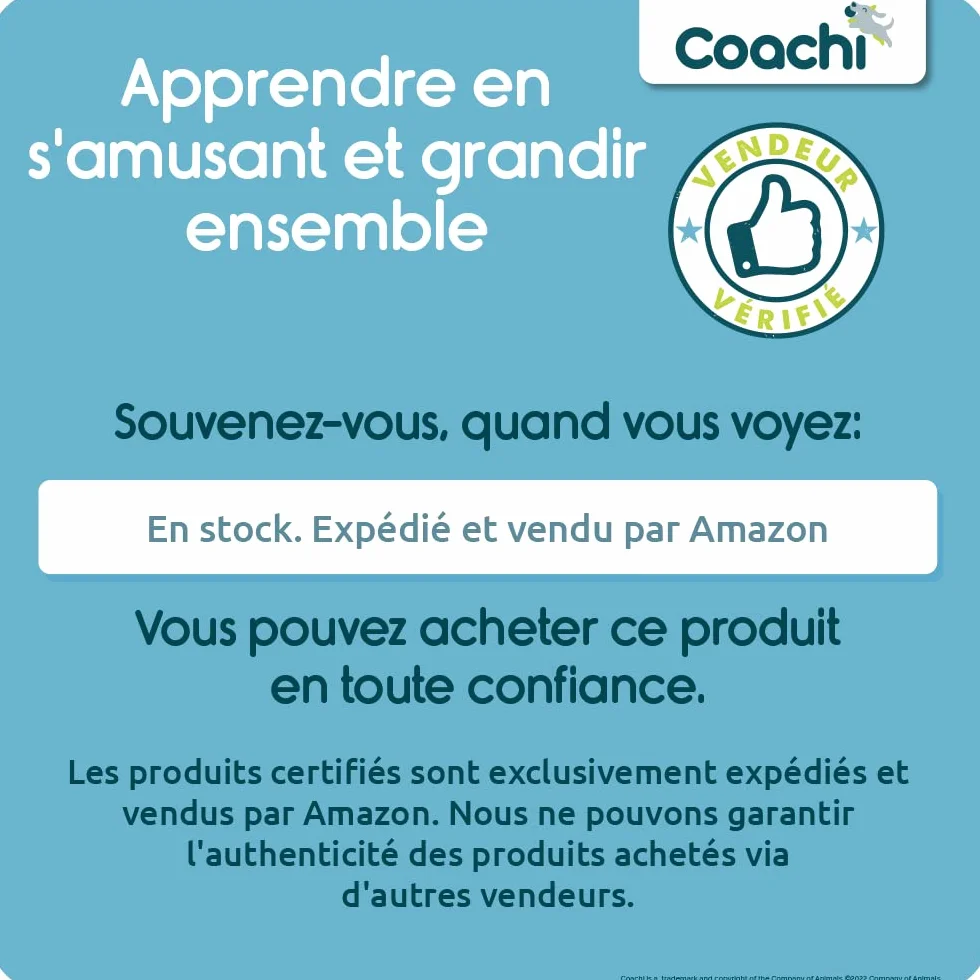 Tuggi Tug Coachi pour chien, solide et doux, dressage amusant, idéal pour rappel, arrêt morsures, pour tous chiens