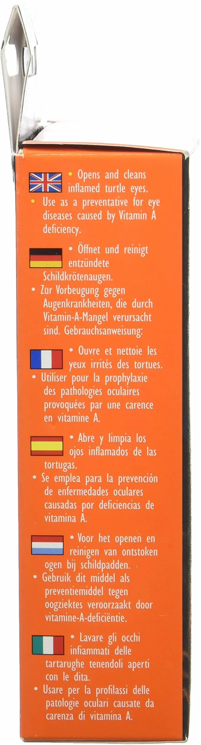 Repti-turtle eye drops Collyre tortue caméléons