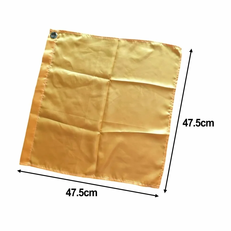 Drapeau dressage chevaux outil essentiel préparation obstacles équestres jaune