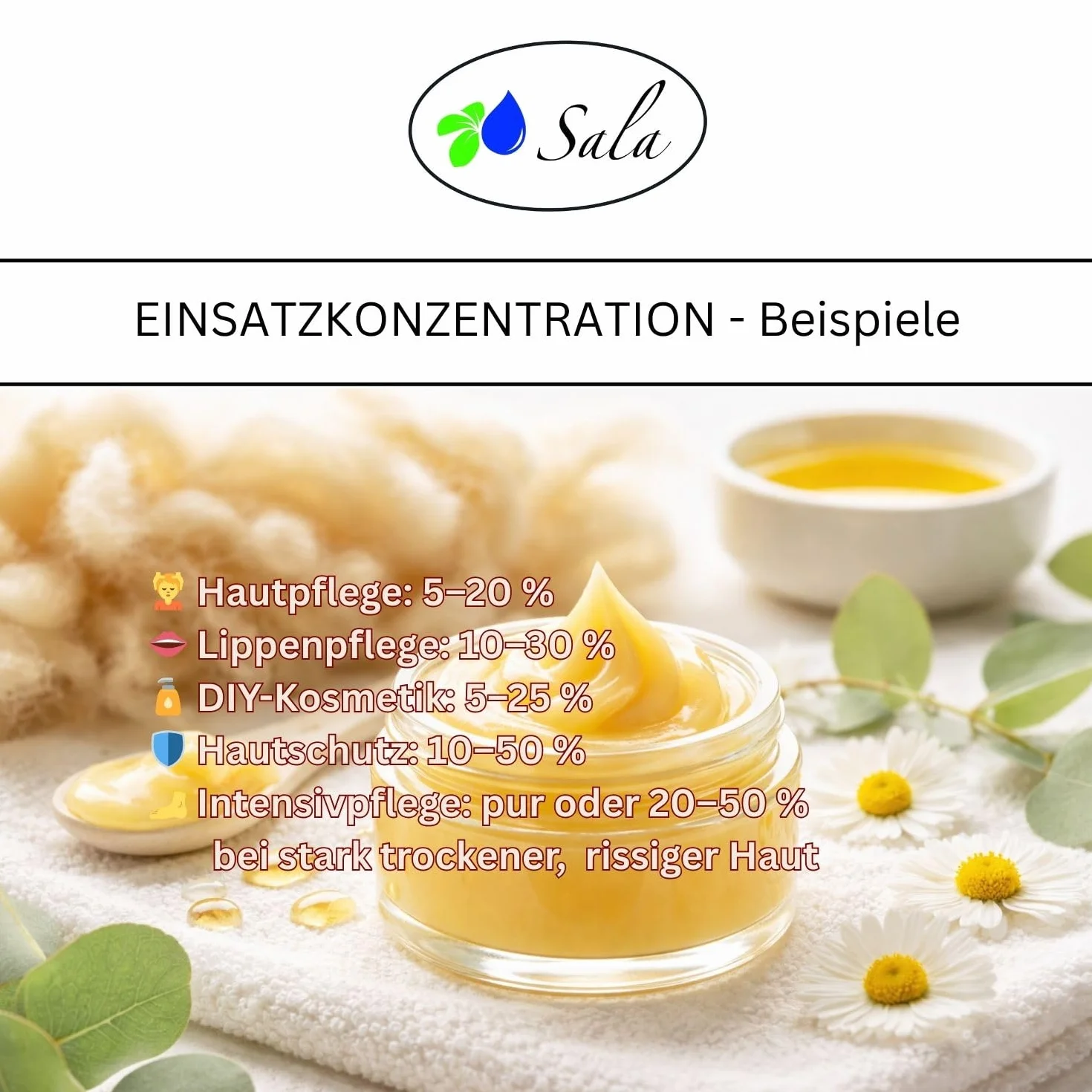 Sala Lanoline anhydrate sans pesticide 100 g boîte PET