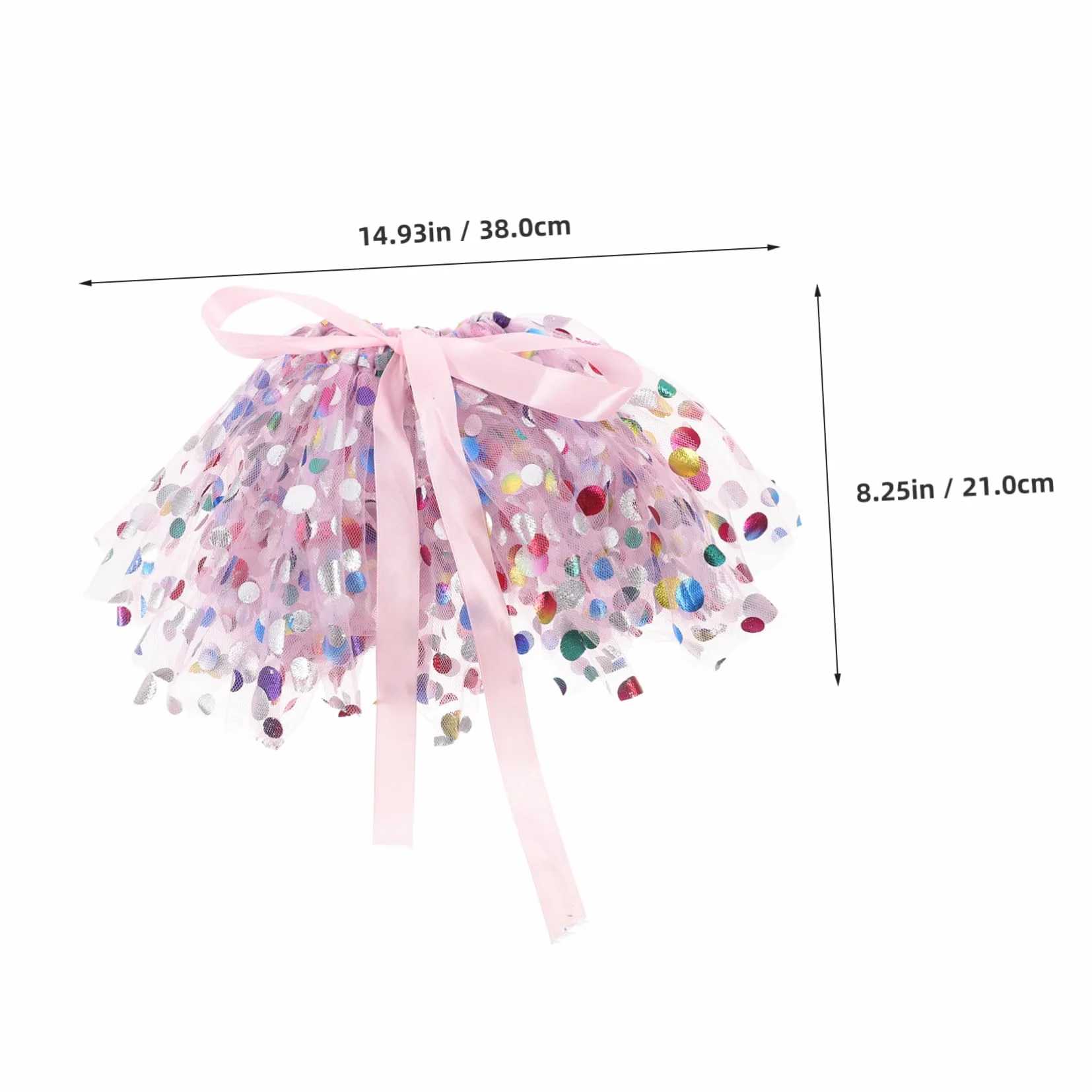 BESTonZON Robe tutu réglable respirante pour chiens petite moyenne grande taille tulle costume chiot animal de compagnie tenue anniversaire