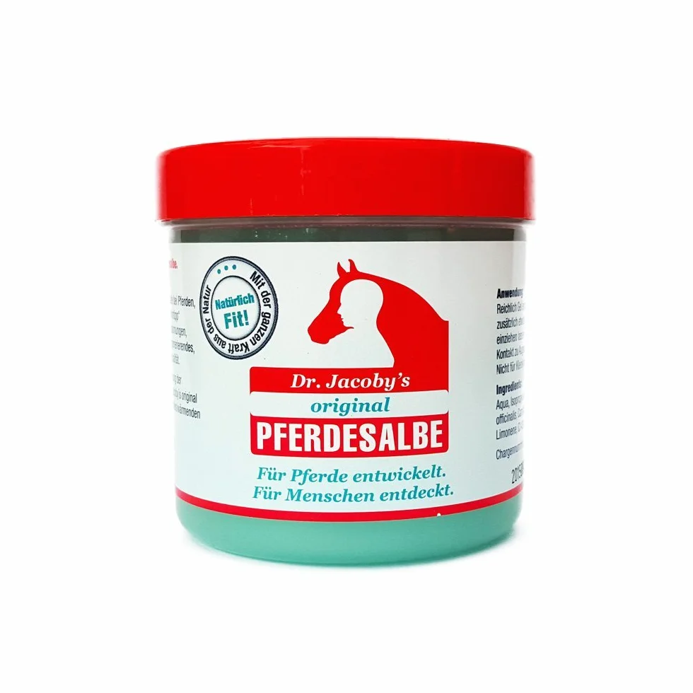 Dr. Jacoby's Original Pommade pour cheval 300 ml tube de voyage