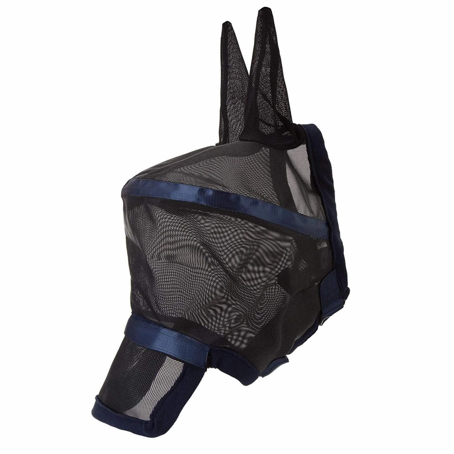 Harrison Howard Maskology Masque de mouche suprême de cheval Navy (L)