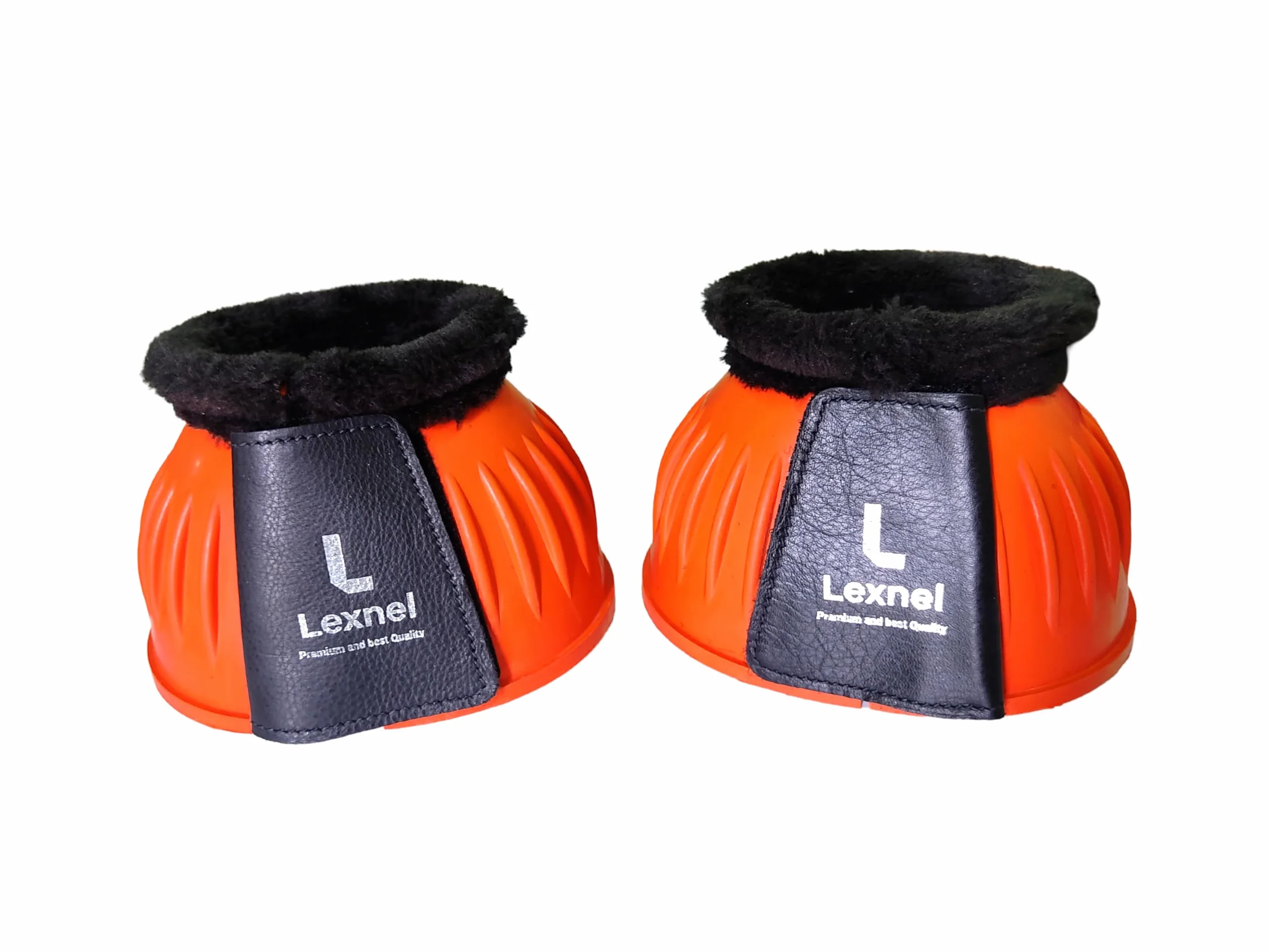 Cloches en caoutchouc durables pour cheval - Protection et confort (1 paire)