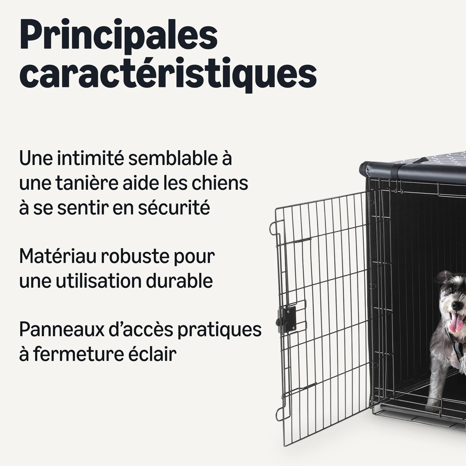 Amazon Basics Housses de cage pour chien 121.9 cm