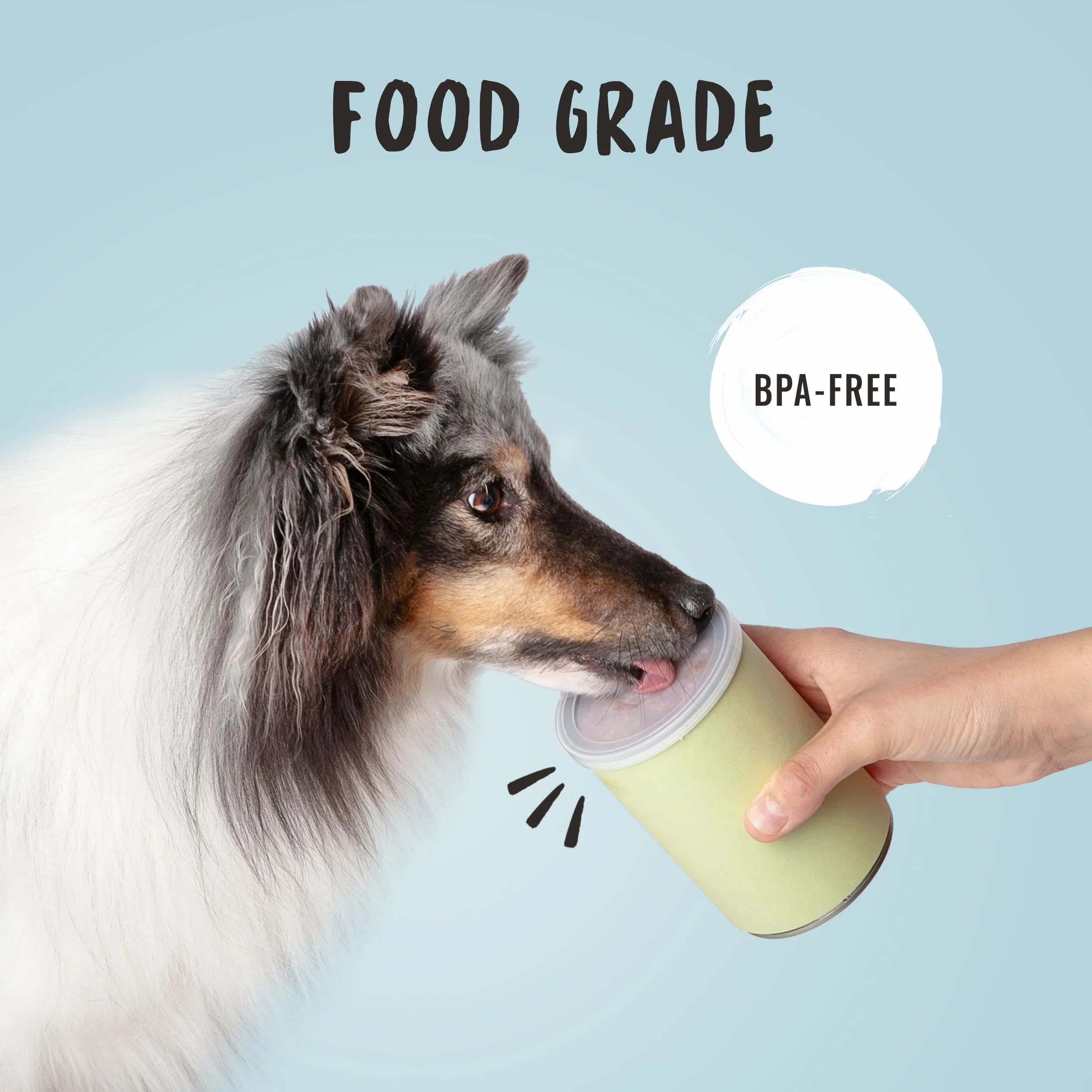 Rudelkönig Couvercle Conserve Silicone Alimentaire 3 Pièces Conservation Aliments Chiens