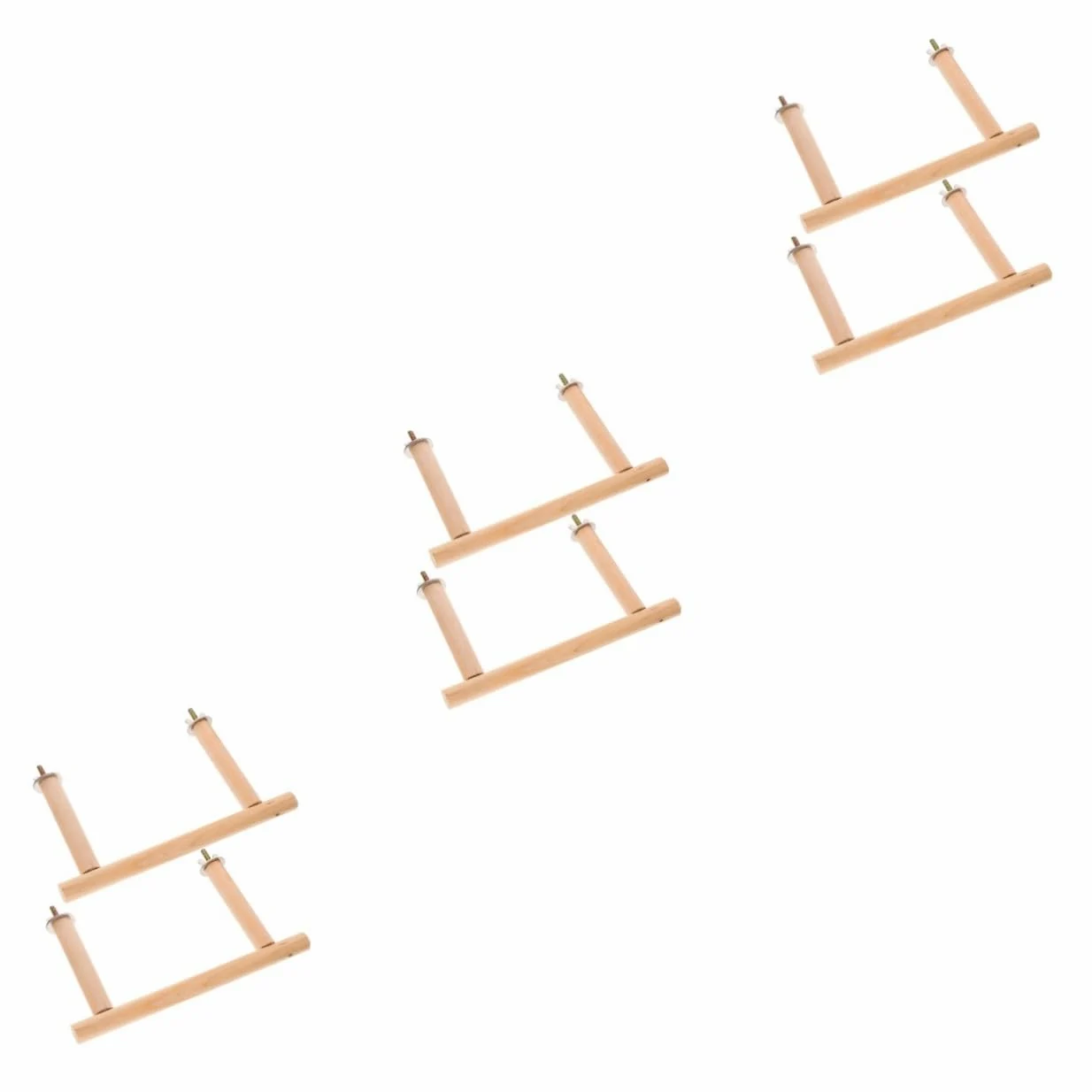 HANABASS 6pièces Perchoir Naturel pour Oiseaux Support De pour Oiseaux De Cage pour Cockatiels Et Petits