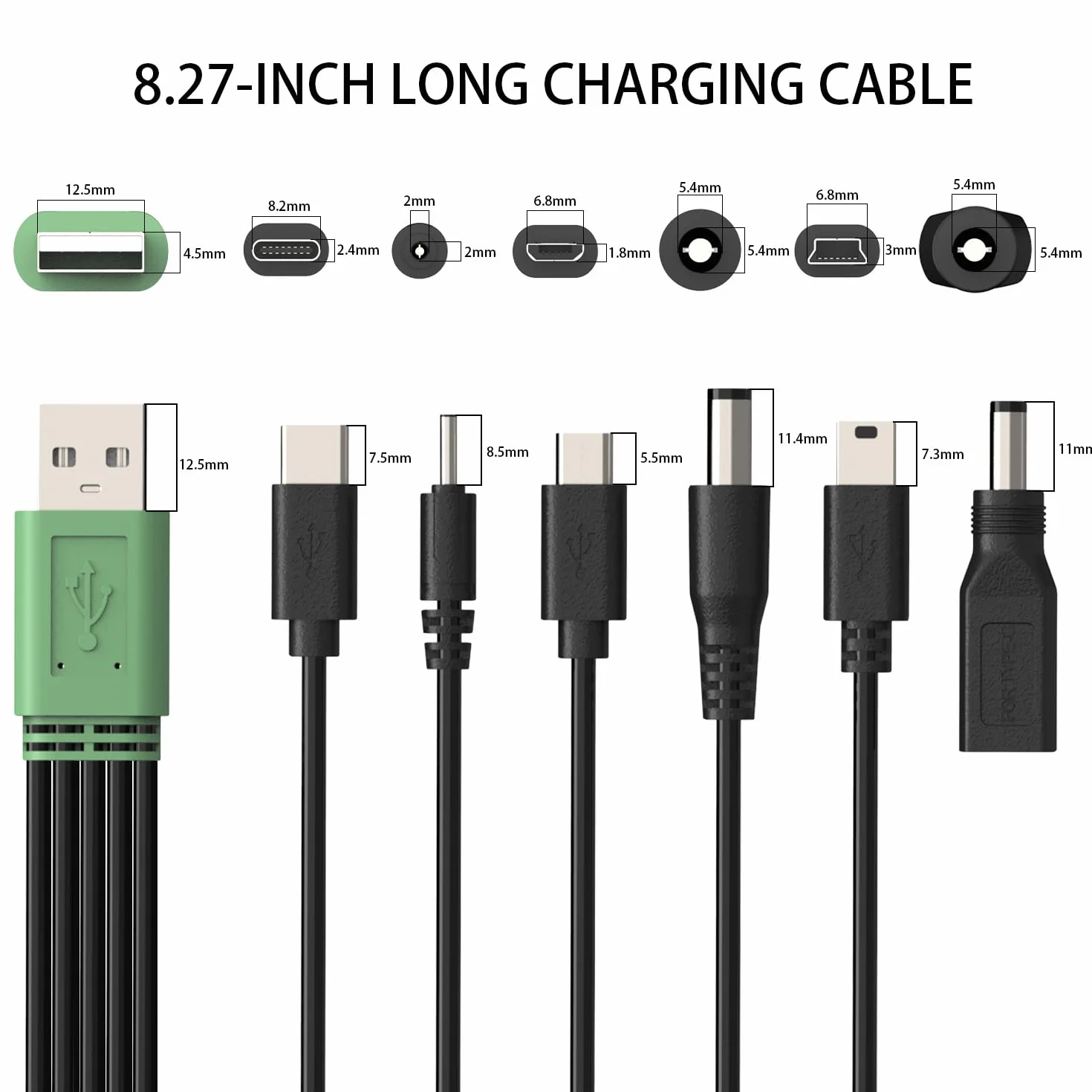 Chargeur USB 6 en 1 pour Collier de Dressage Chien Adaptateur Secteur