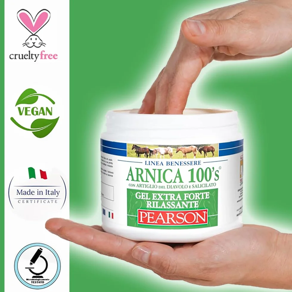 PEARSON Arnica 100'S Gel Relaxant Extra-Fort 500ml pour Chevaux