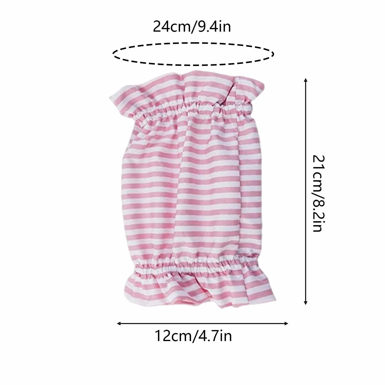 Protège Oreilles Chien - Snood Respirant | Cache-Oreilles pour Animaux | Protection Oreilles Bain Toilage Repas Extérieur Voyage Jardin Plage Parc Bleu Élastique Confortable Lavable