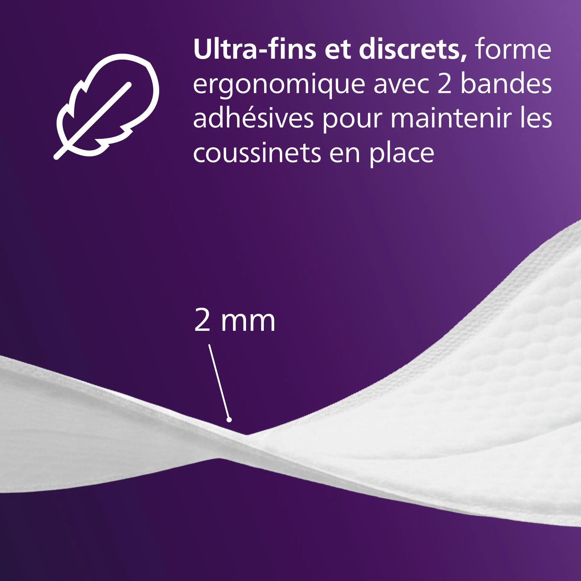 Philips Avent Coussinets d’allaitement jetables, absorption triple épaisseur, anti-fuites, 60 pièces, SCF254/61