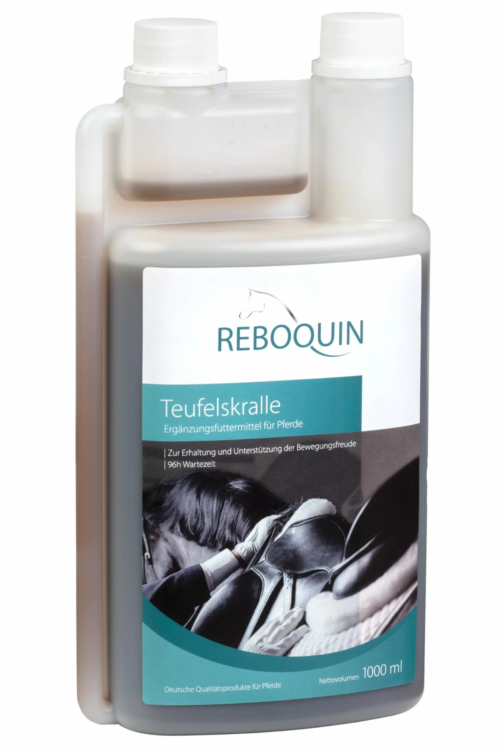 Rebopharm ReboQuin Griffe du diable 1 litre Santé articulaire chevaux Arthrose Inflammation Gonflement