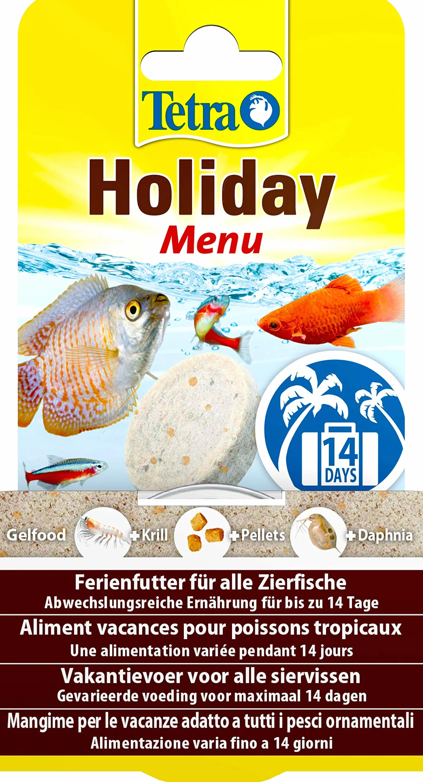 TETRA Holiday Menu 1 Bloc x 30 g Multicolore