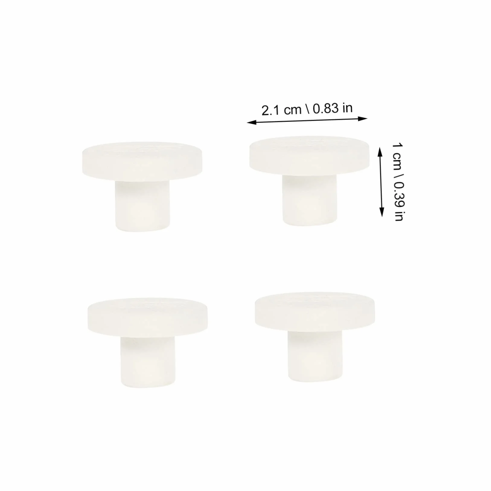 Yardwe Support Construction Céramique 20pcs pour Aquarium Corail