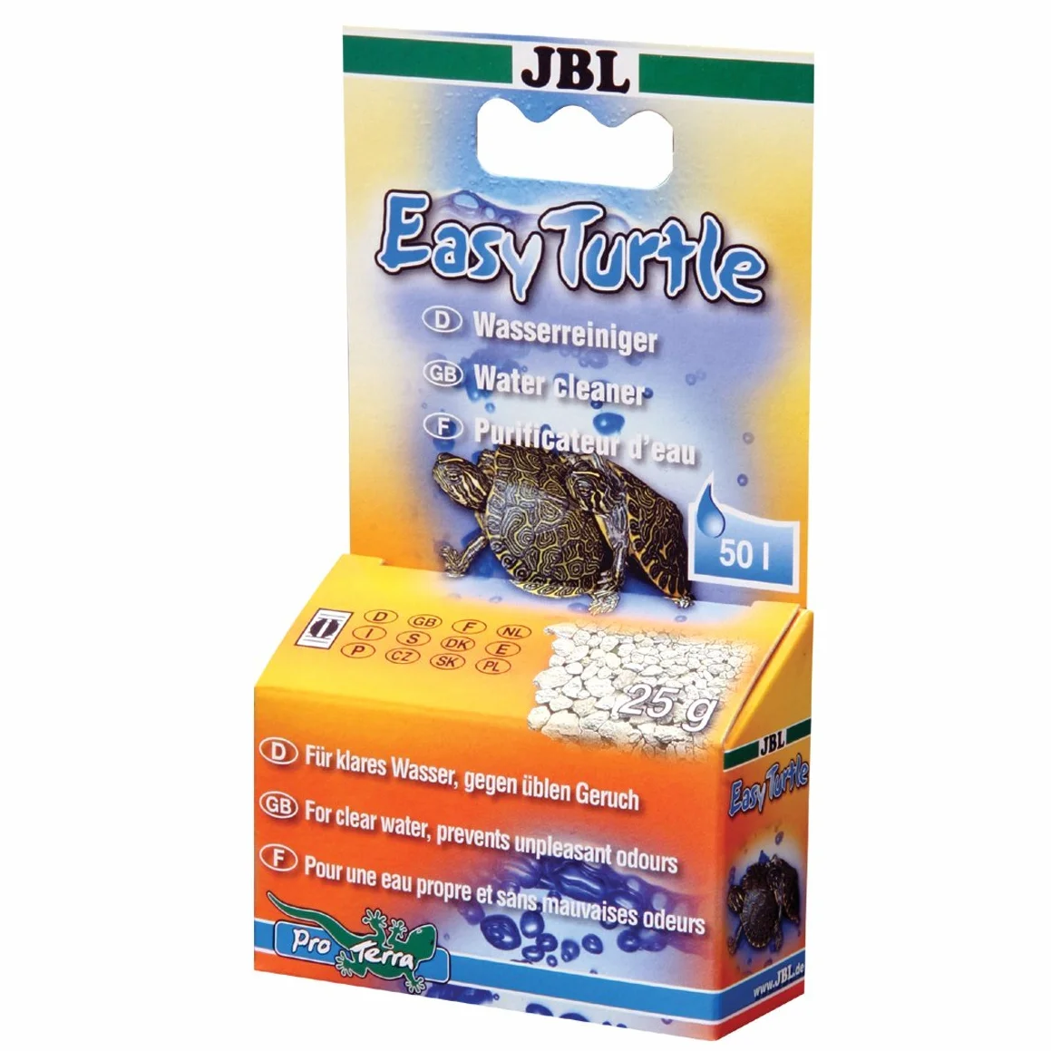JBL EasyTurtle 25g Granulés spéciaux élimination odeurs