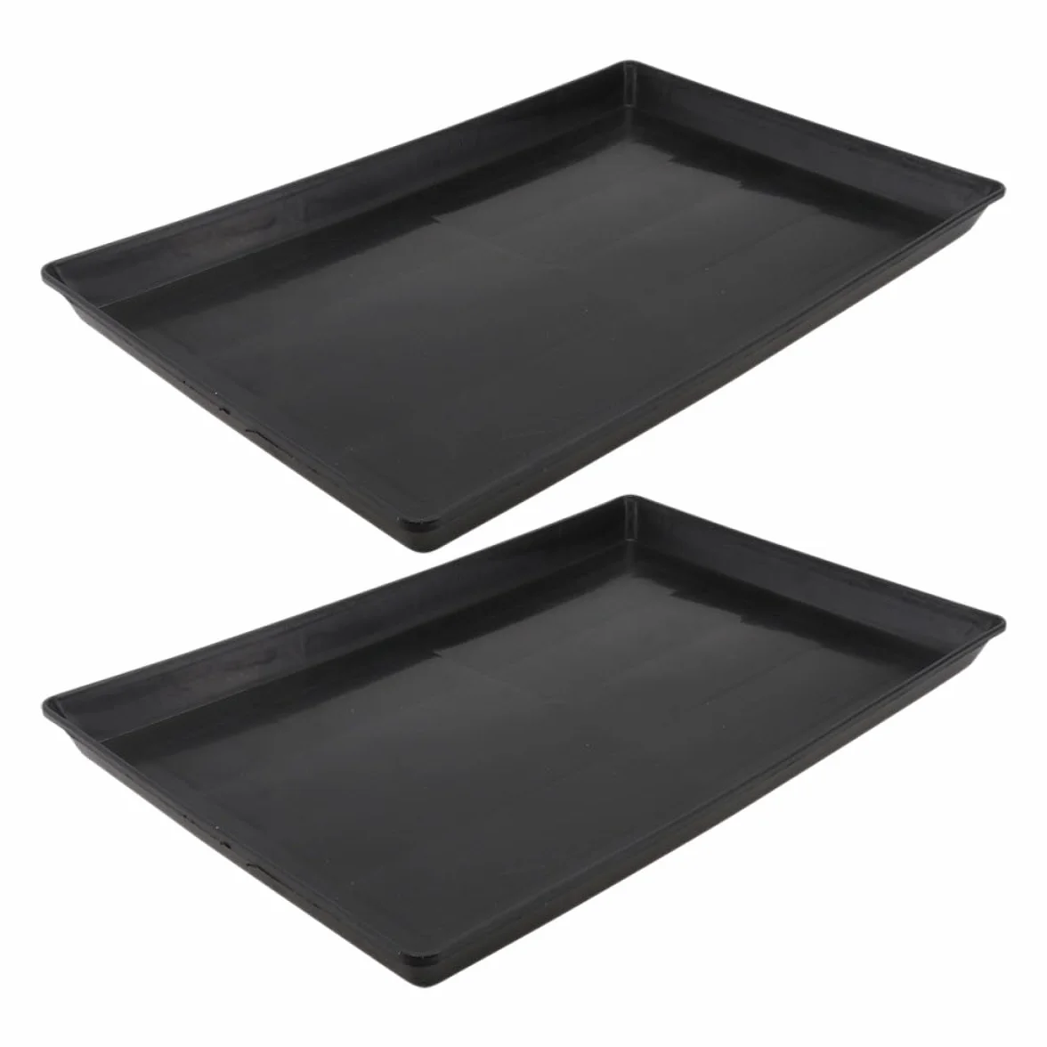 Veemoon Bac pour Cage d'animal Lot de 2 Fixation Sécurisée 43 x 32 cm pour Chiens et Lapins