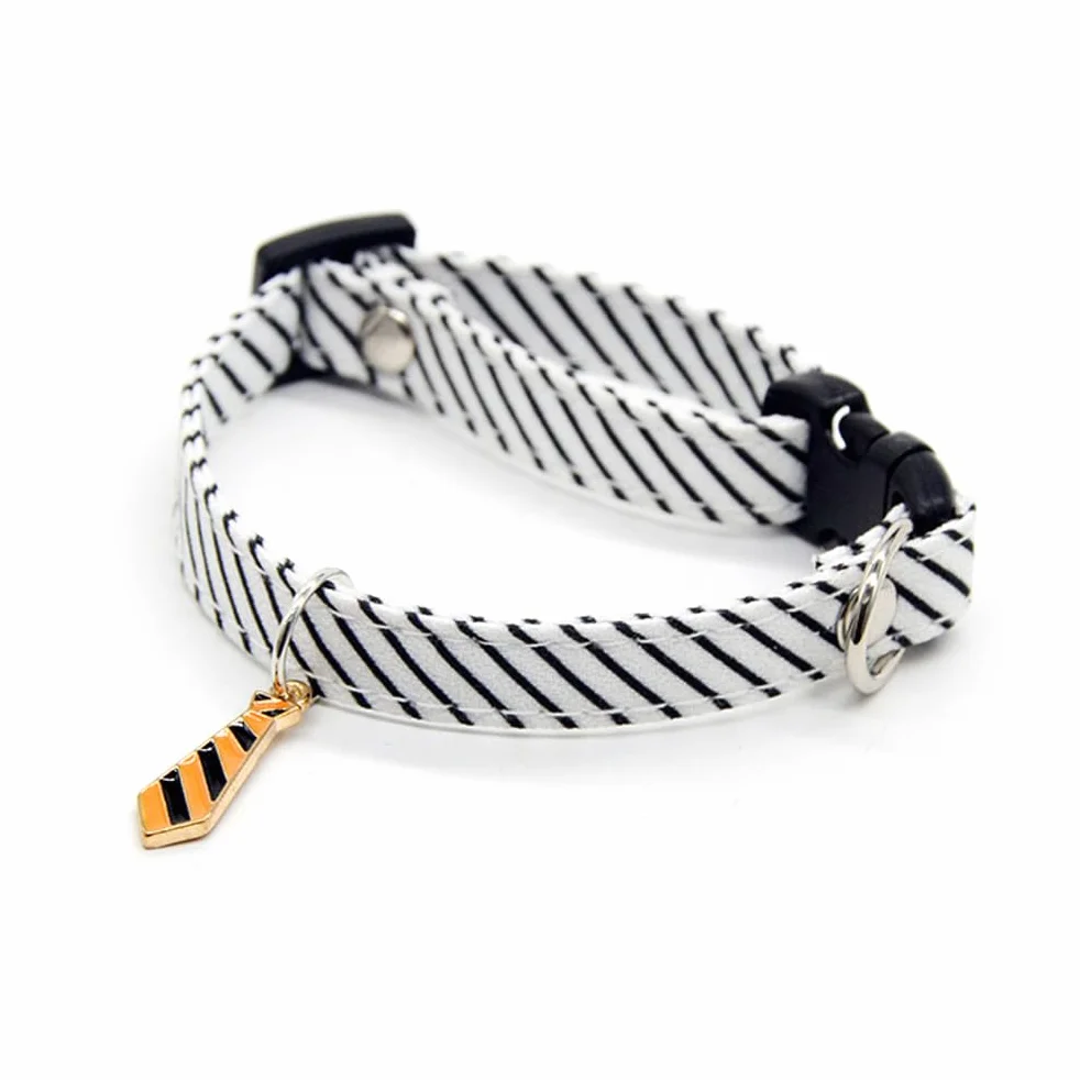Colliers à Cravate pour Chien/Chat, Collier Réglable avec Fermeture de Sécurité, 20-30cm